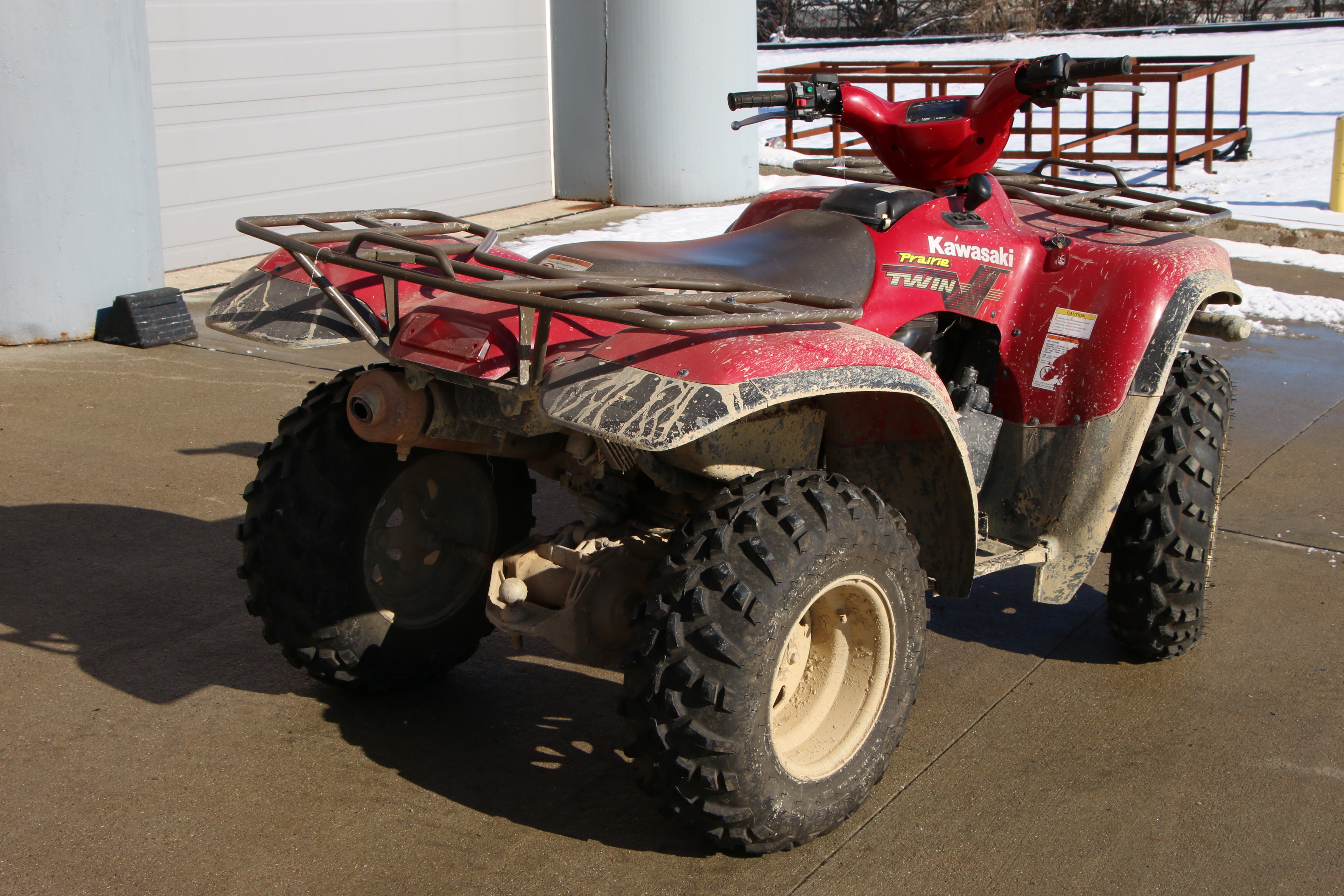 Kawasaki Prairie Twin 700 EBC 4X4 ATV