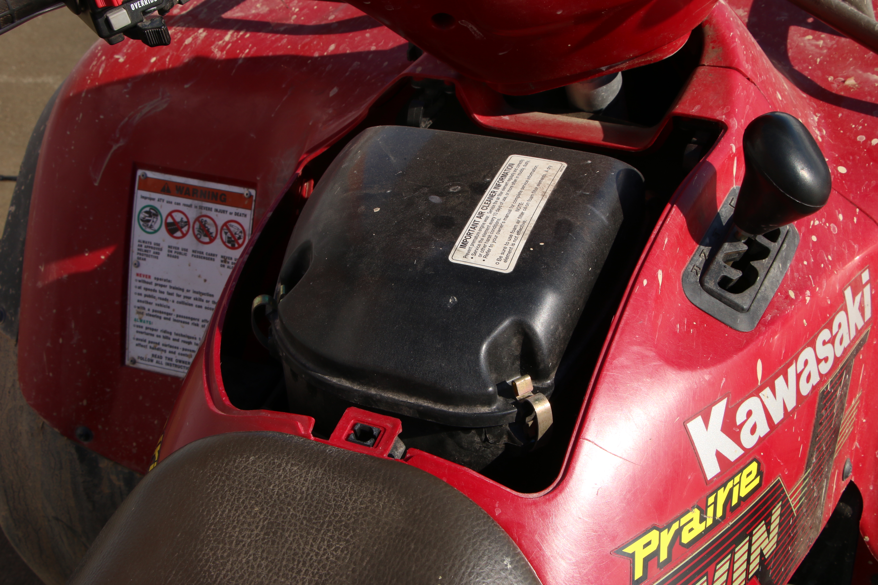 Kawasaki Prairie Twin 700 EBC 4X4 ATV