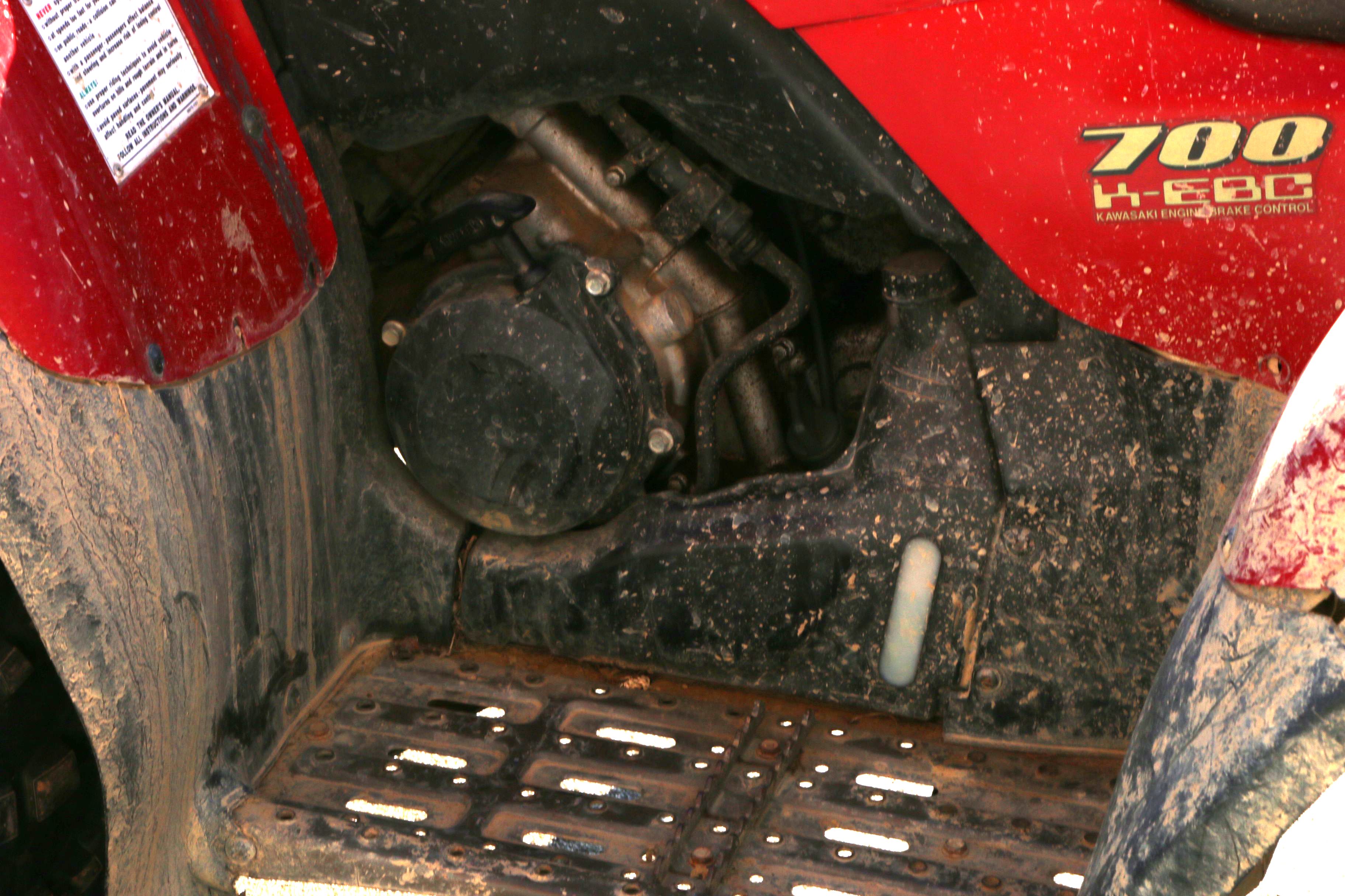 Kawasaki Prairie Twin 700 EBC 4X4 ATV