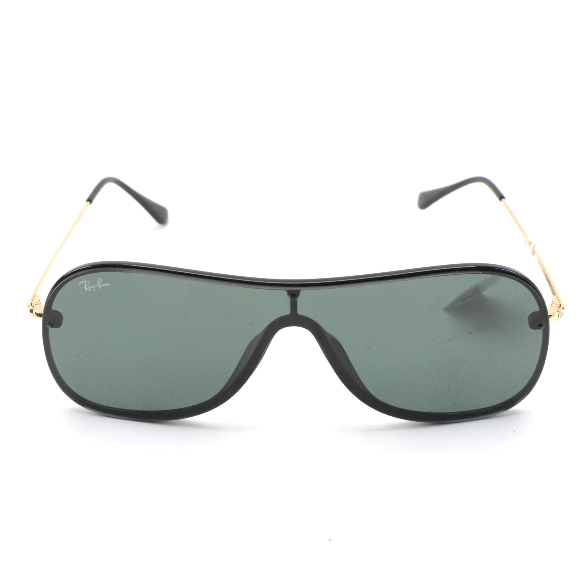 Ray-Ban RB4311N Black Shield Sunglasses with Case