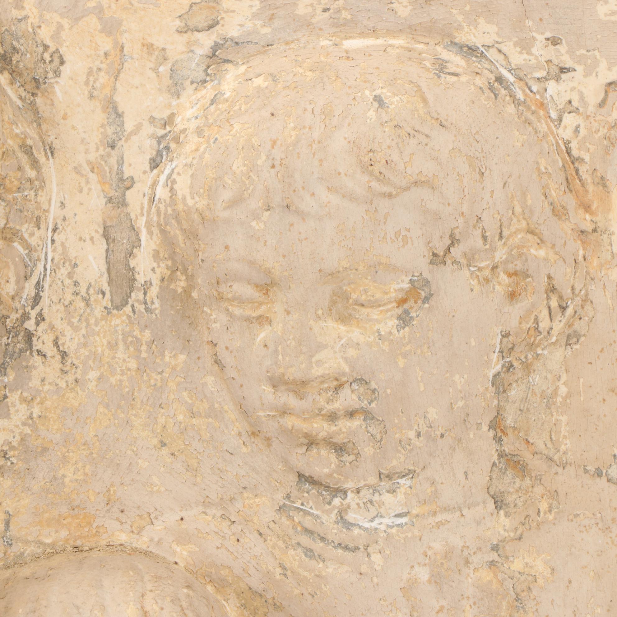 Caproni High Relief Plaster Panel after Luca della Robbia "Cantoria"