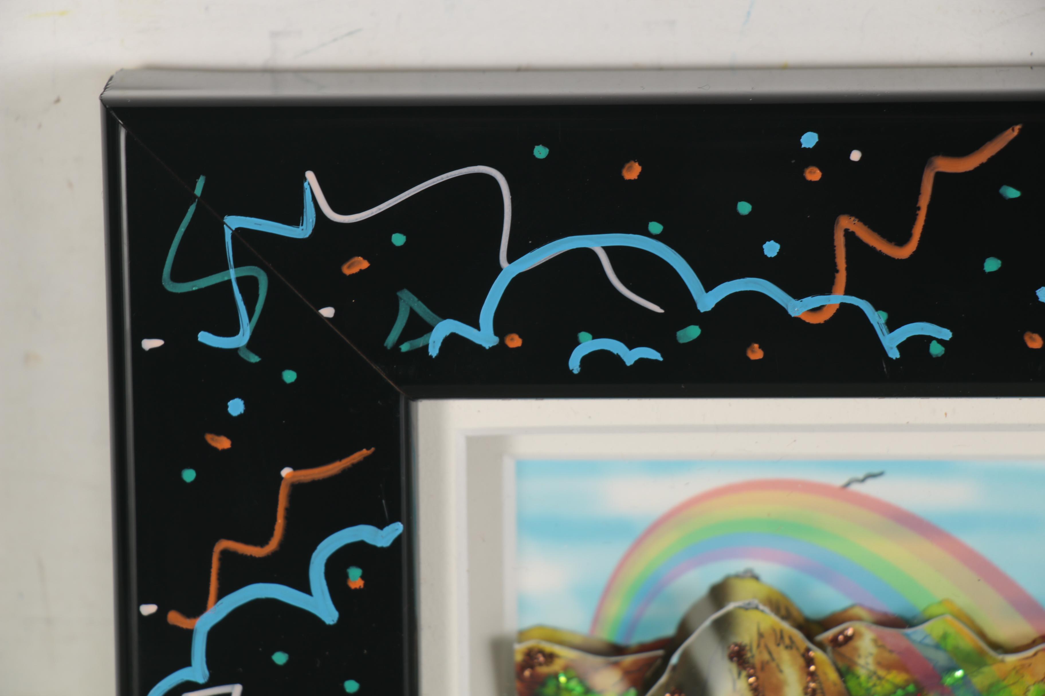 Charles Fazzino Mixed Media Collage "2016 Olympic Games in Rio de Janeiro"