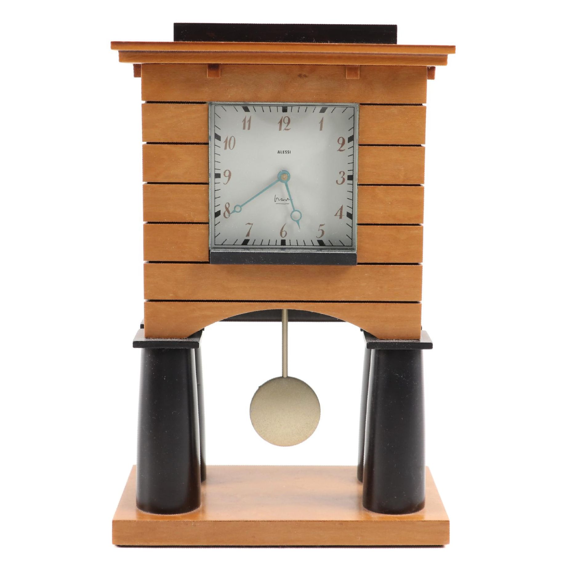 Michael Graves Postmodern Alessi Mantel Clock in Original Box