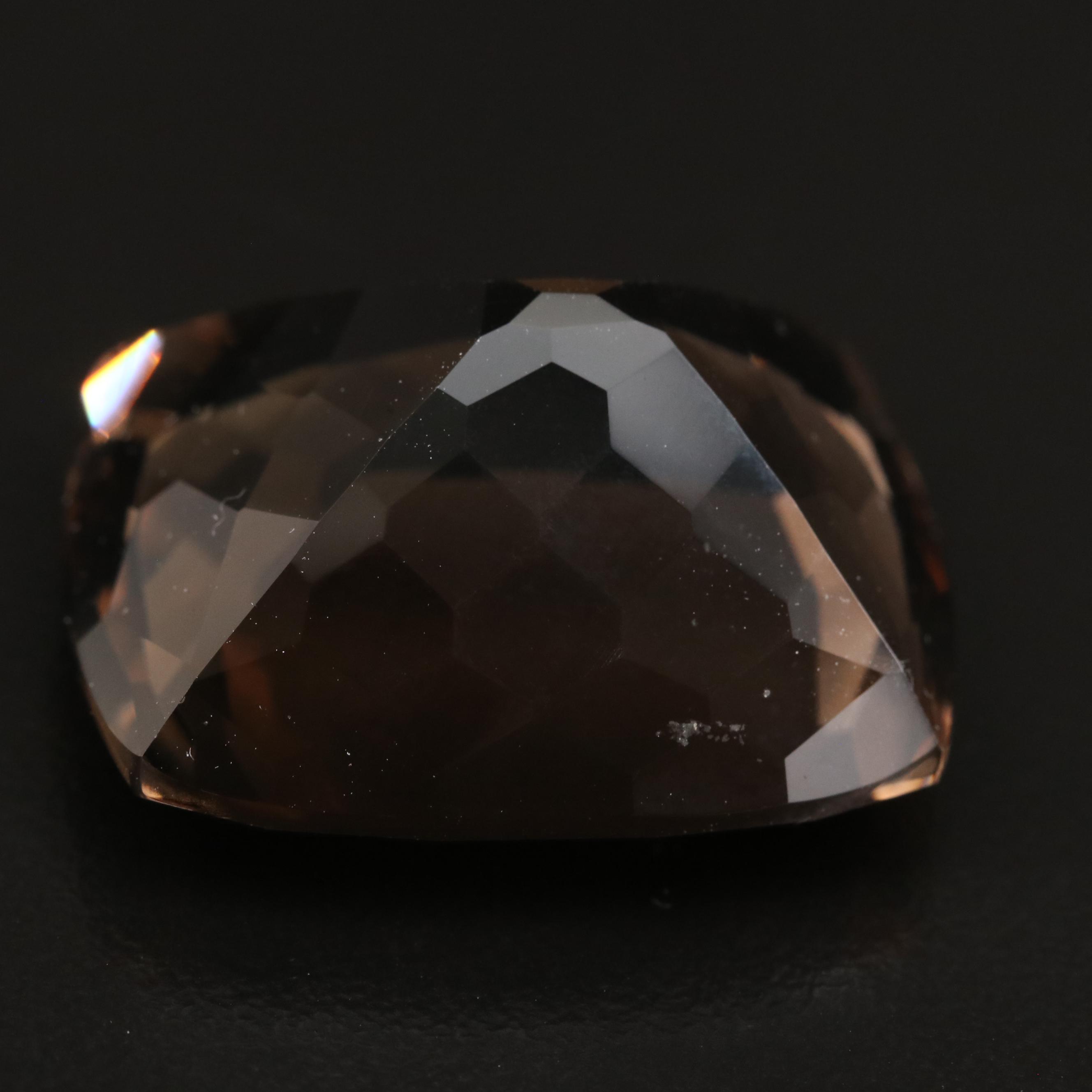 Loose 63.48 CT Smoky Quartz