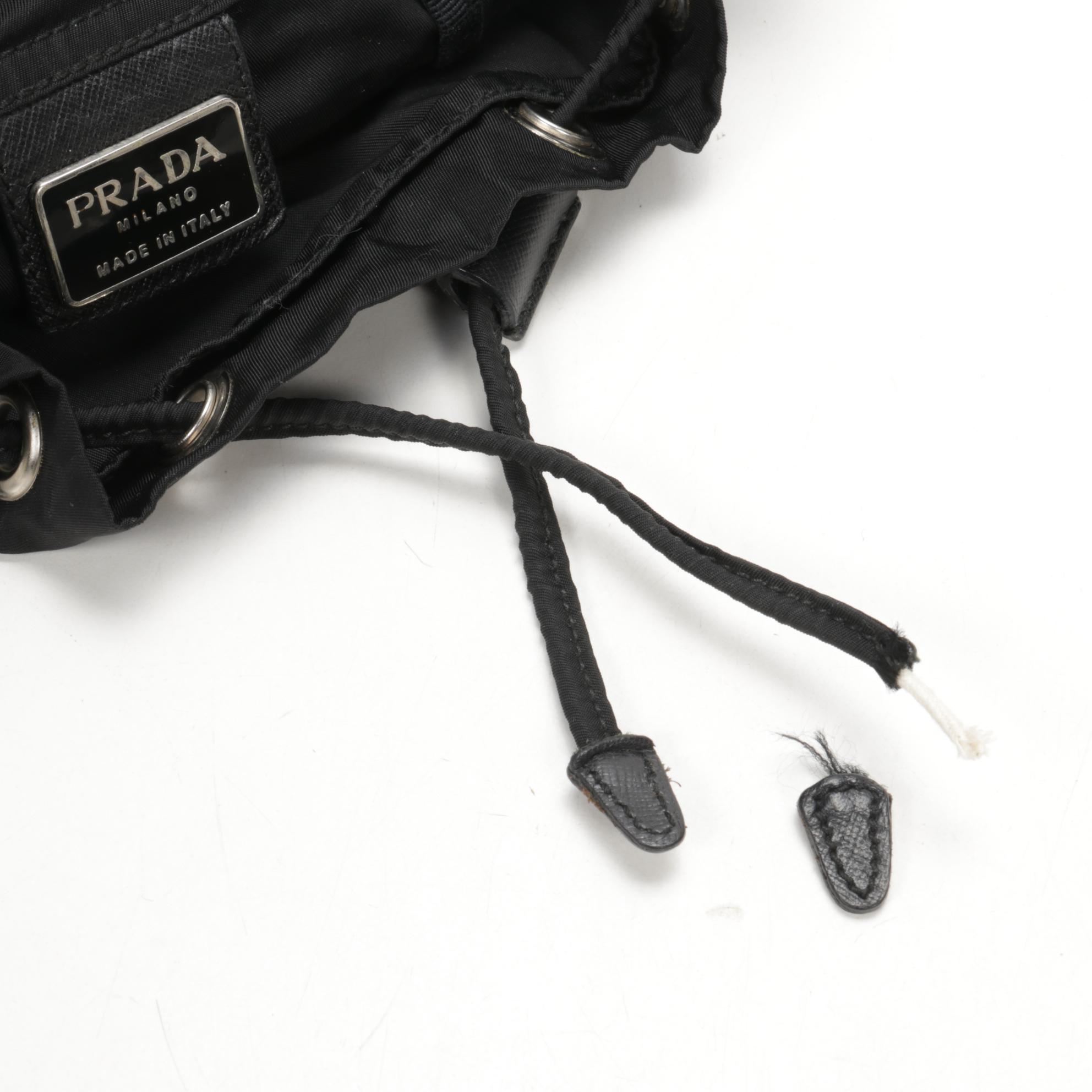 Prada Backpack in Black Tessuto Nylon