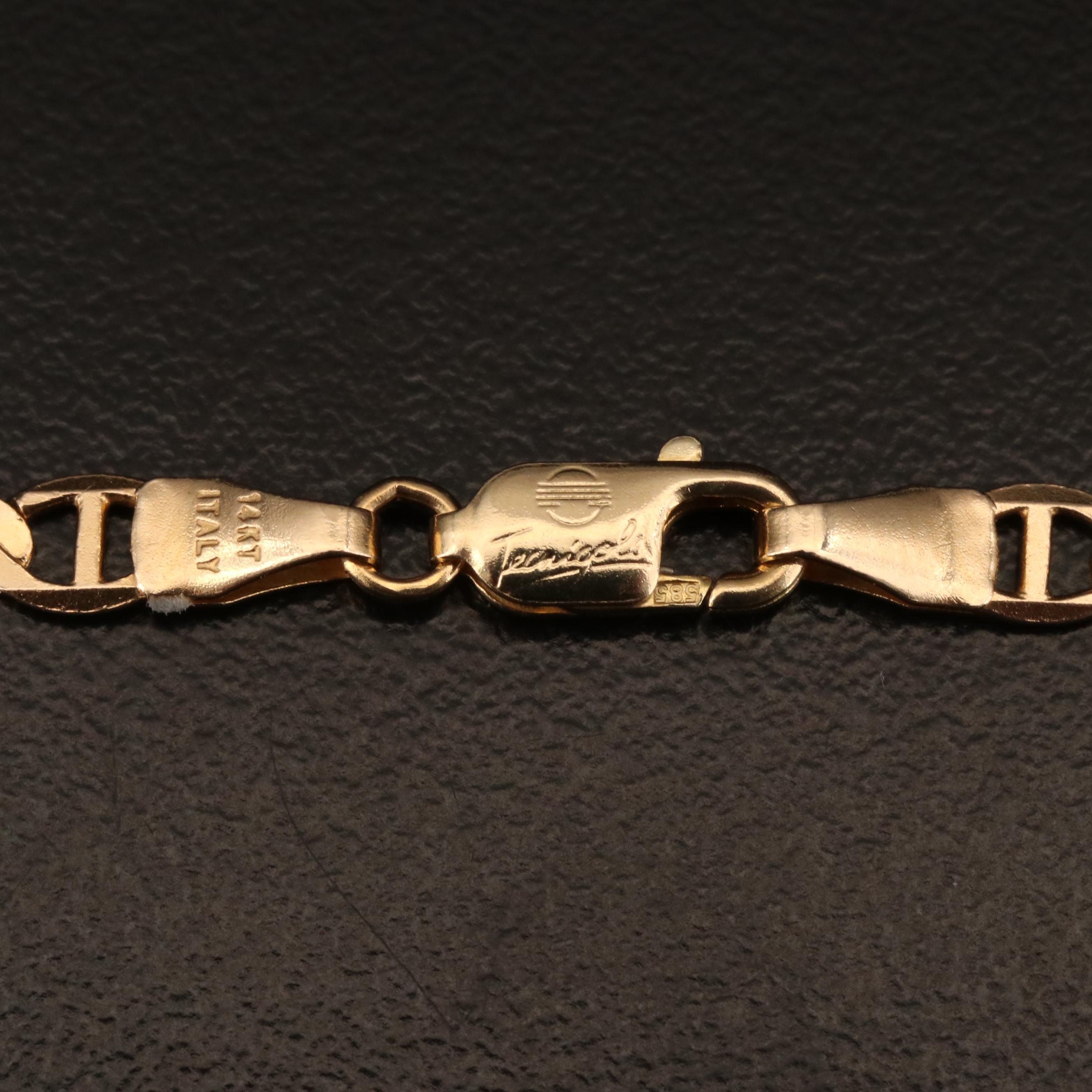 Tecnigold 14K Fancy Link Chain