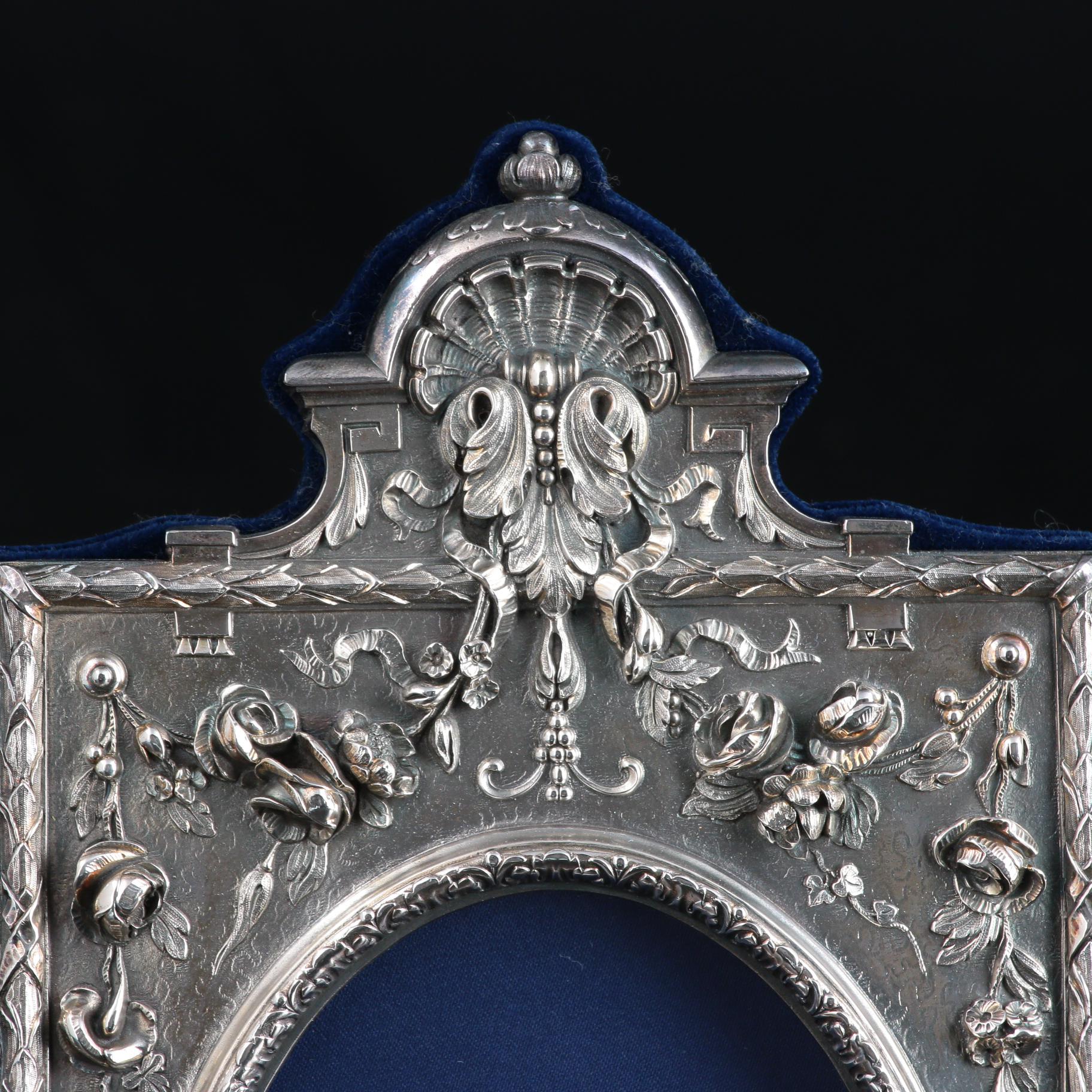 Neil Lasher of London Adams Style Sterling Silver Picture Frame, 1994