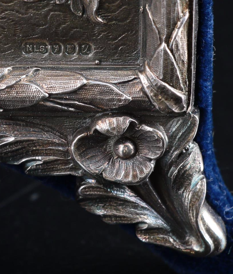 Neil Lasher of London Adams Style Sterling Silver Picture Frame, 1994