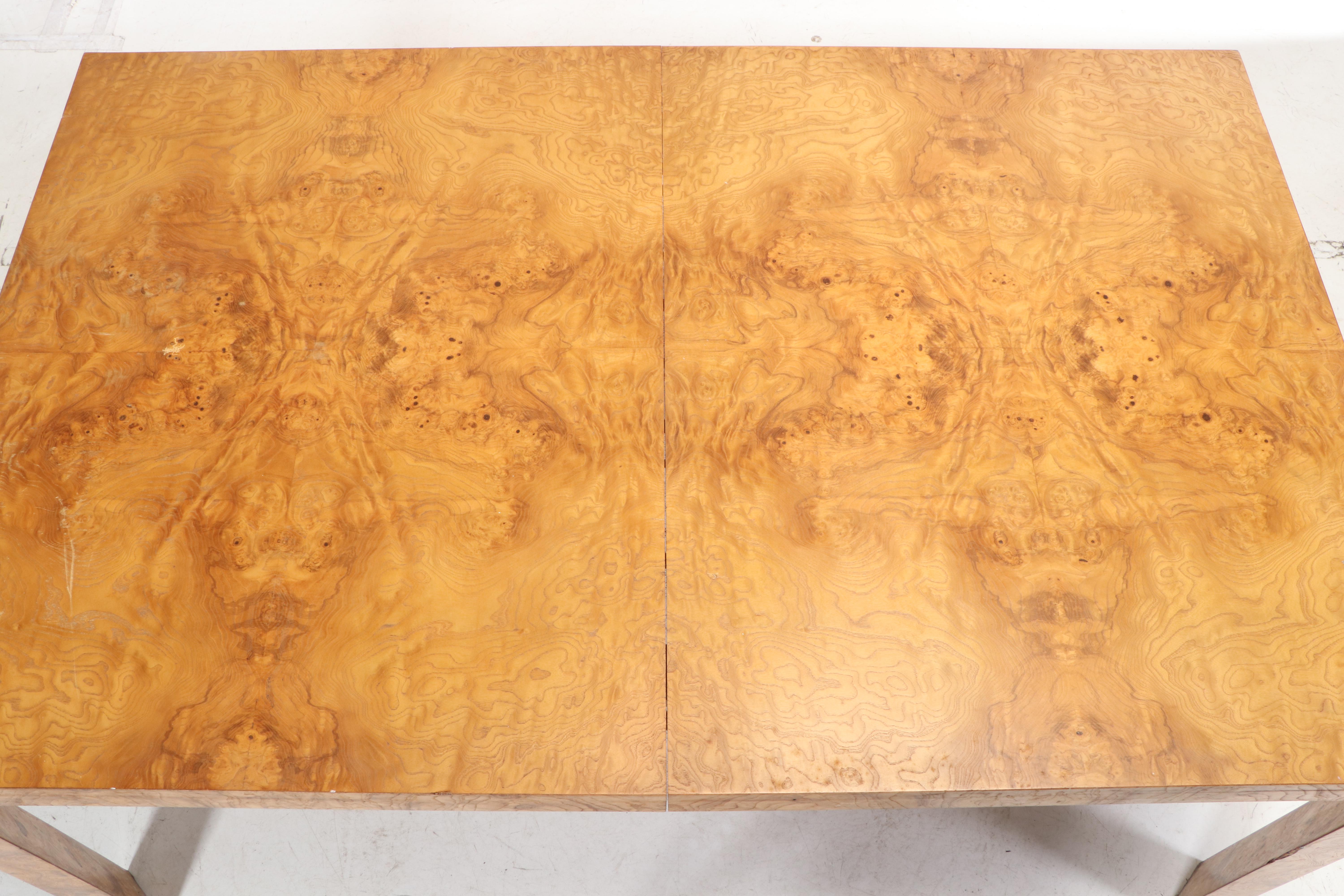 Roger Sprunger for Dunbar Elm Dining Table with Leaf Inserts, 1970s