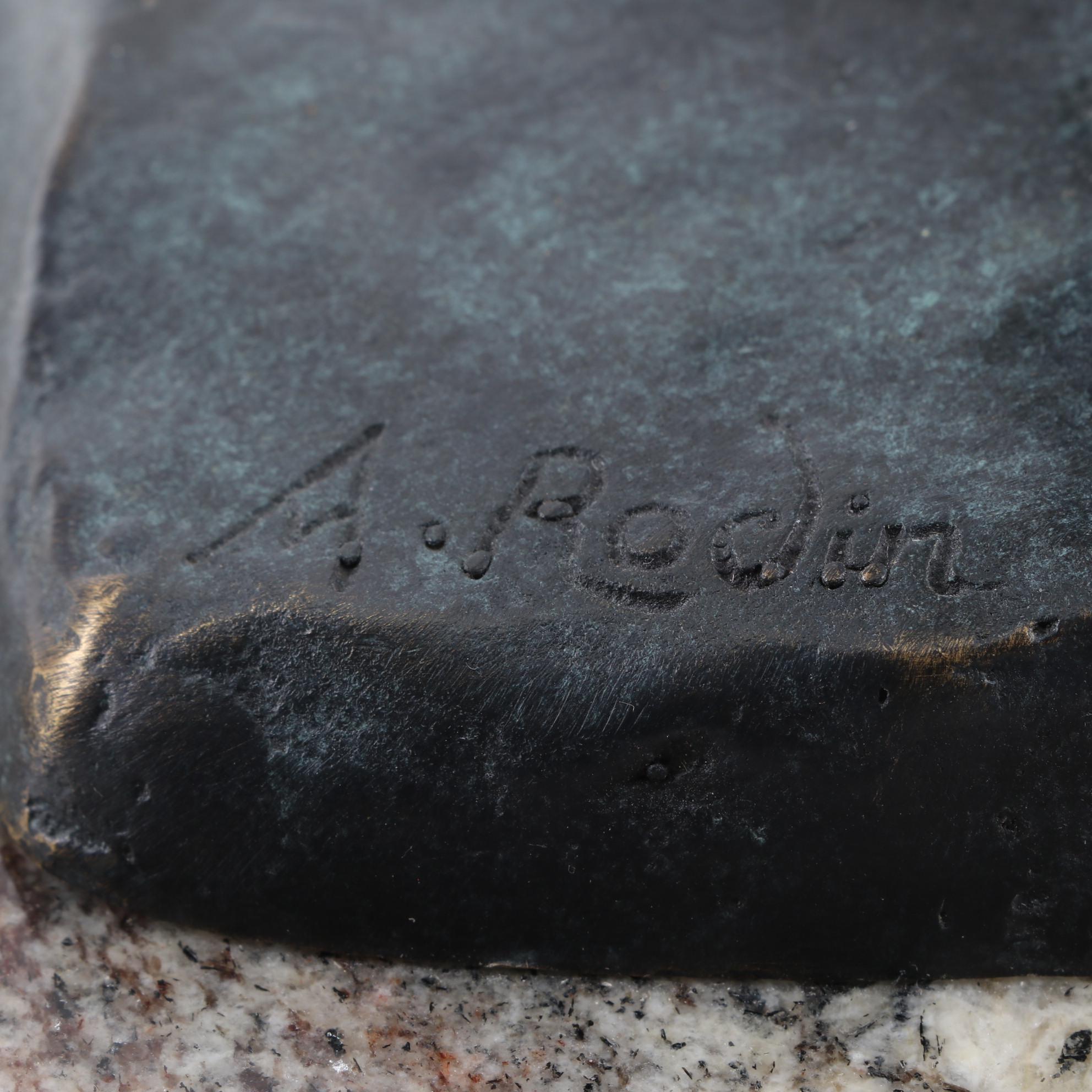 Fonderie Bords de Seine Patinated Bronze Sculpture after Auguste Rodin "Eve"