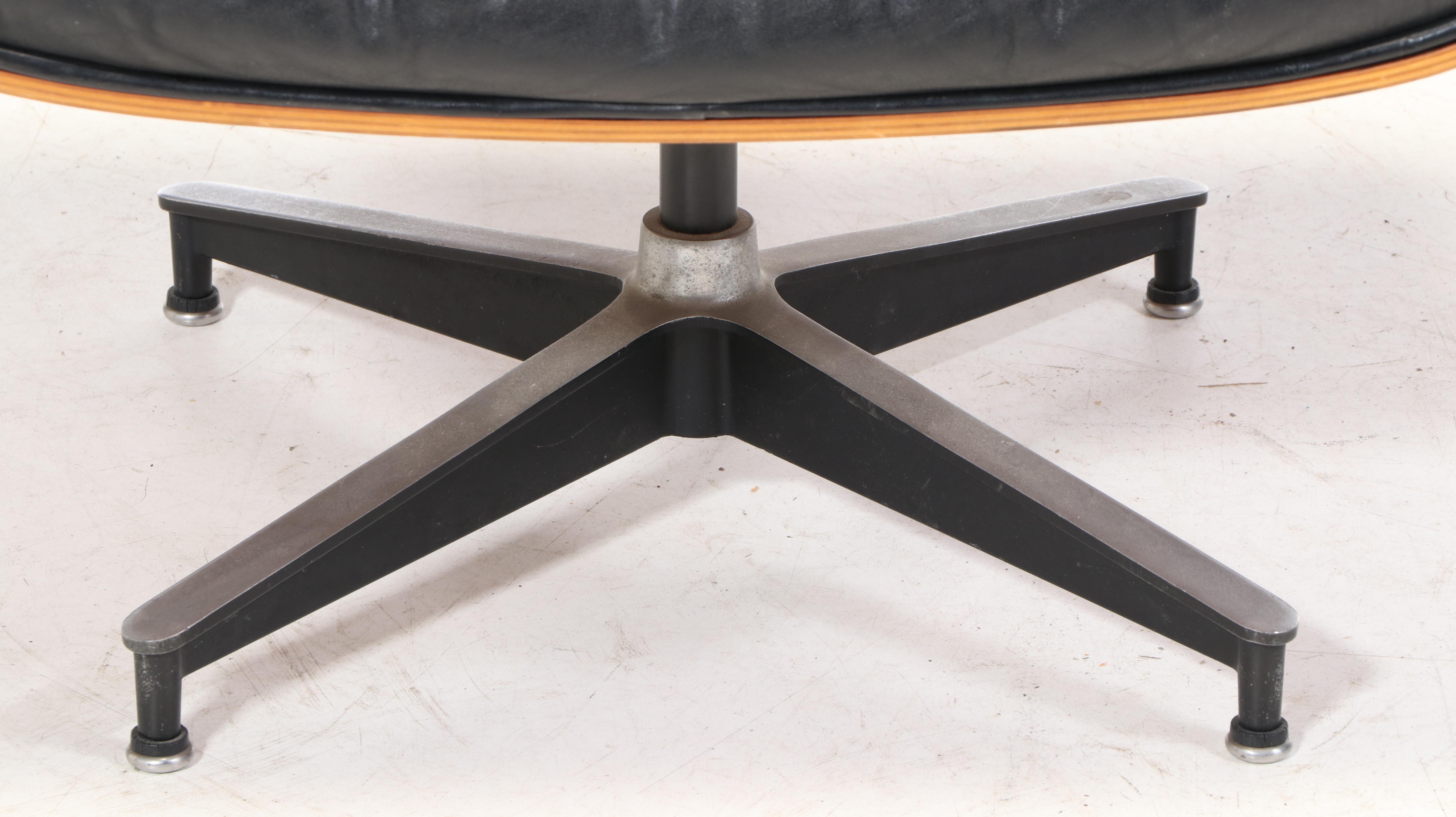 Eames for Herman Miller Rosewood Lounge Chair and Ottoman, dated 1975