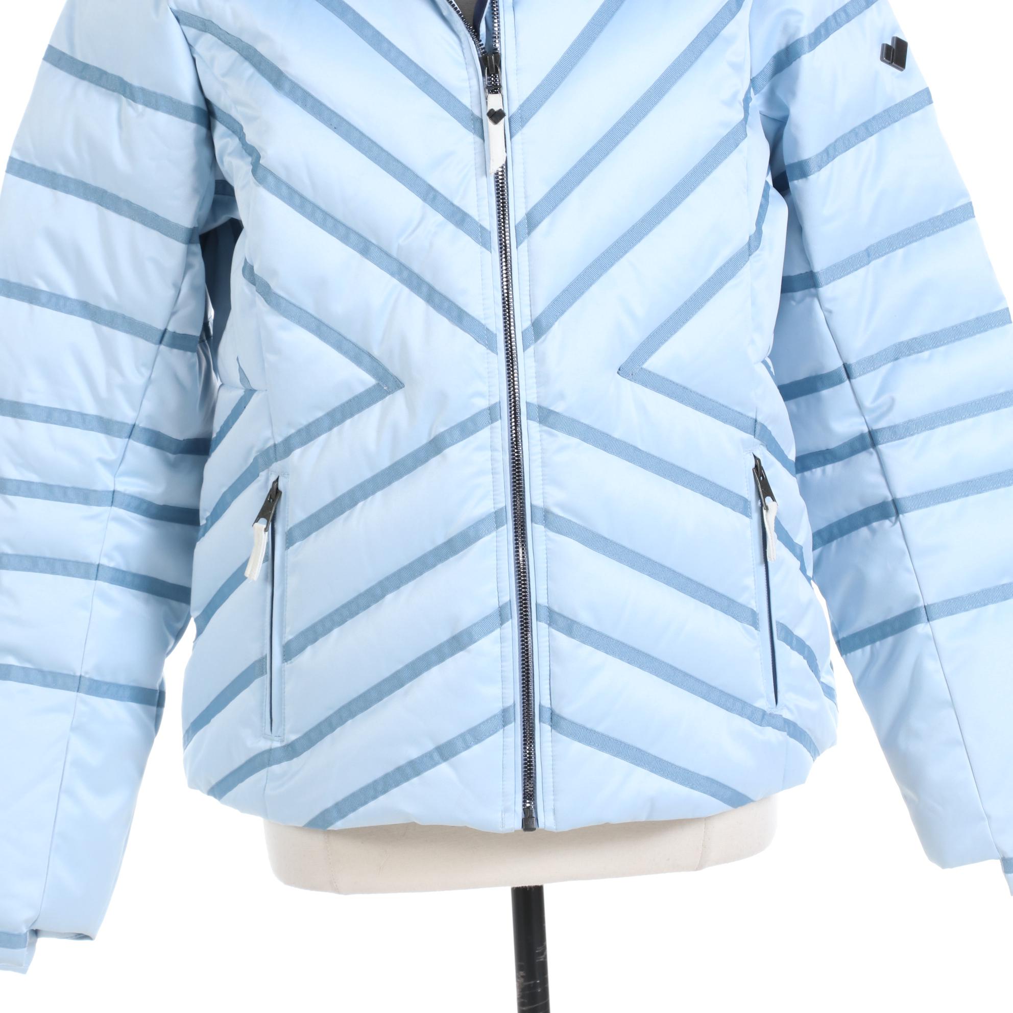 Women's Obermeyer of Aspen, Colorado Resort Blue Down Ski Jacket