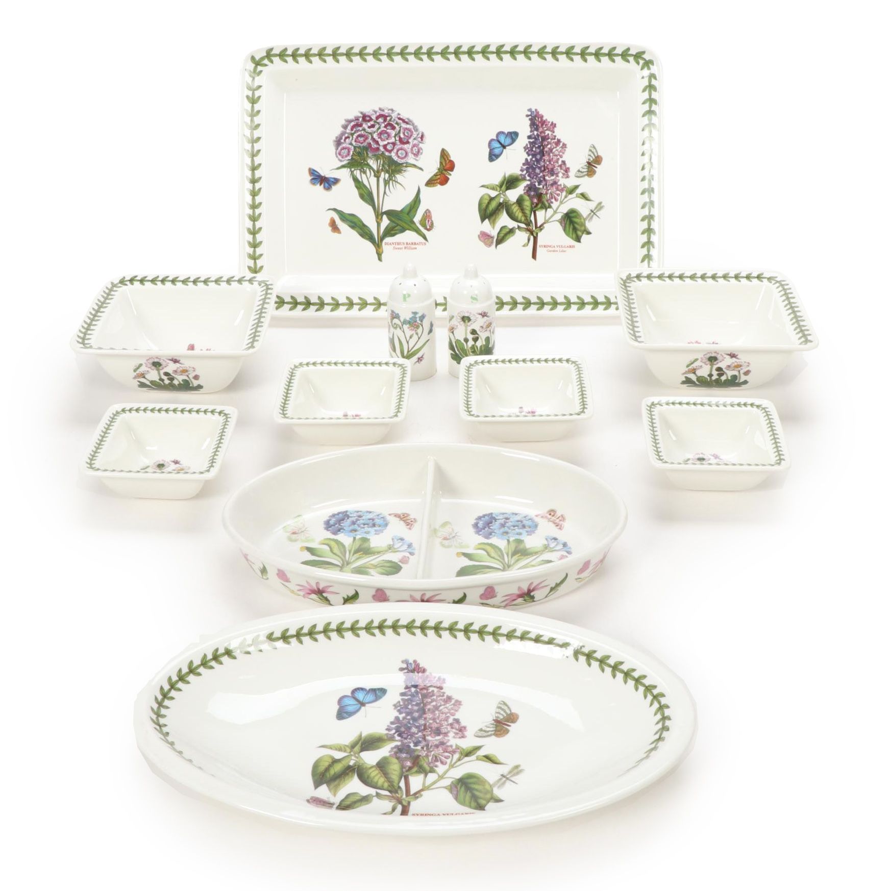 Portmeirion "Botanic Garden" Porcelain Dinnerware and Serveware