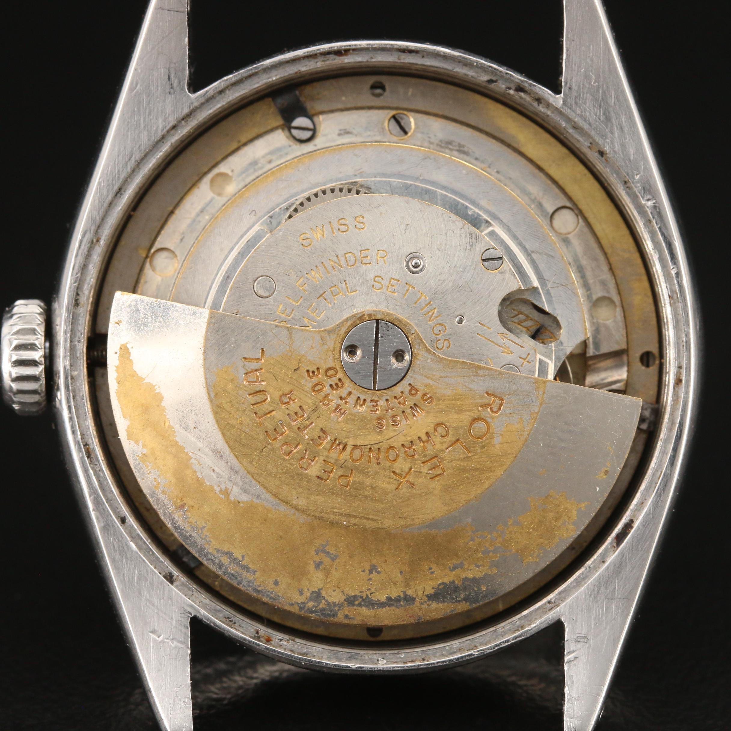 Vintage Rolex Oyster Perpetual Stainless Steel Watch