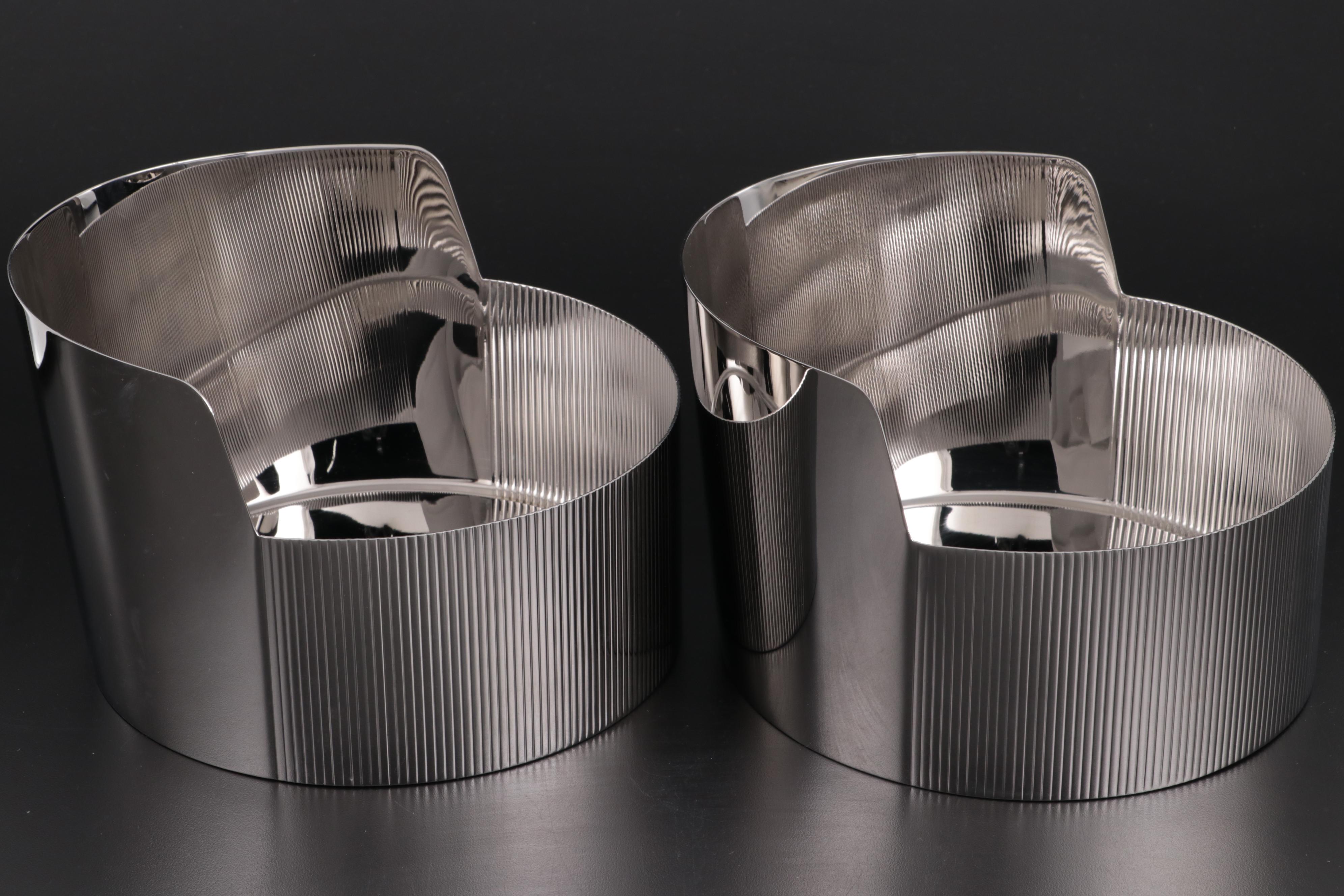 Georg Jensen "Urkiola" Bowls, "Alfredo" Cheese Knives and "Duo" Salad Servers