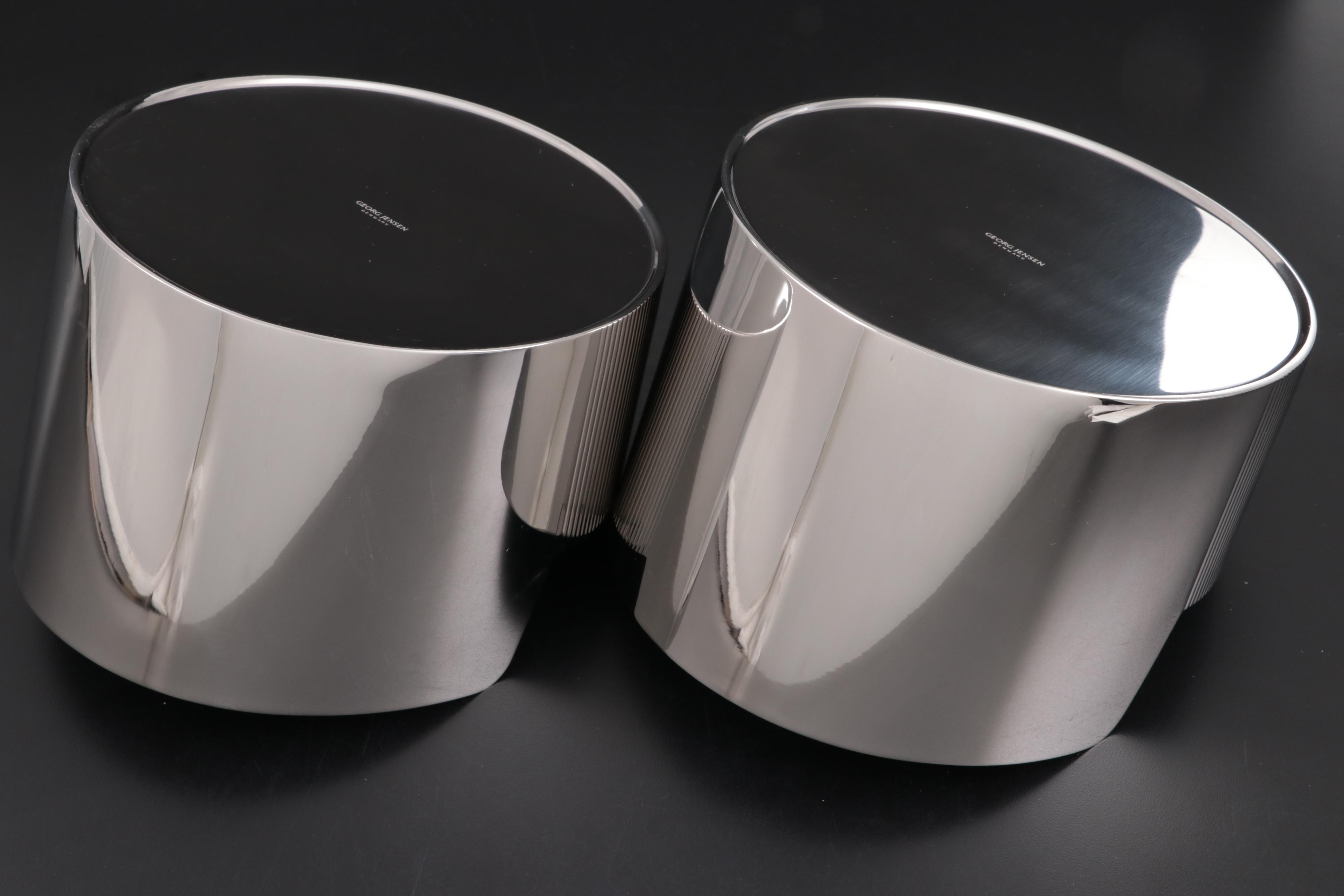 Georg Jensen "Urkiola" Bowls, "Alfredo" Cheese Knives and "Duo" Salad Servers