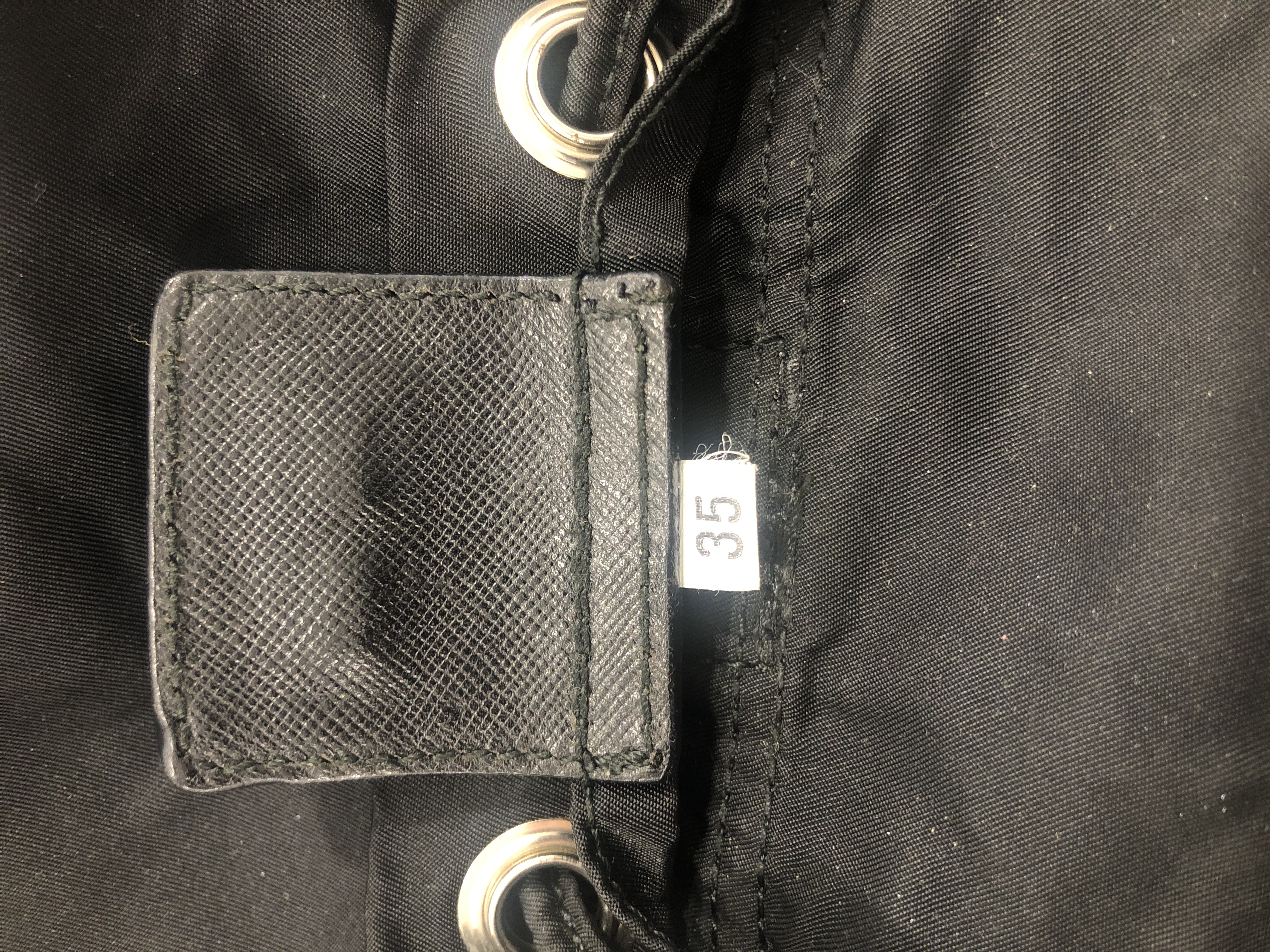 Prada Backpack in Black Tessuto Nylon