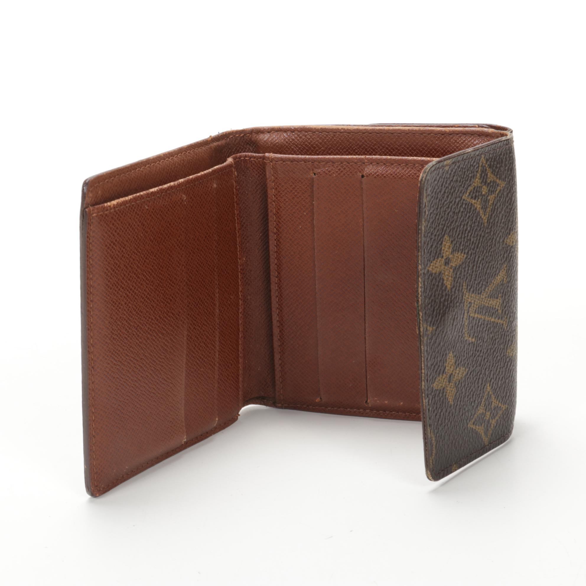 Louis Vuitton Porte-Monnaie Billets Cartes Credit in Monogram Canvas