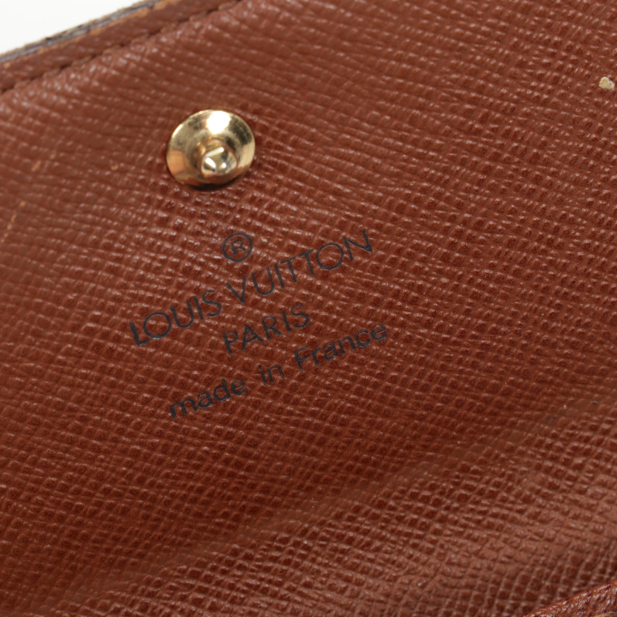 Louis Vuitton Porte-Monnaie Billets Cartes Credit in Monogram Canvas
