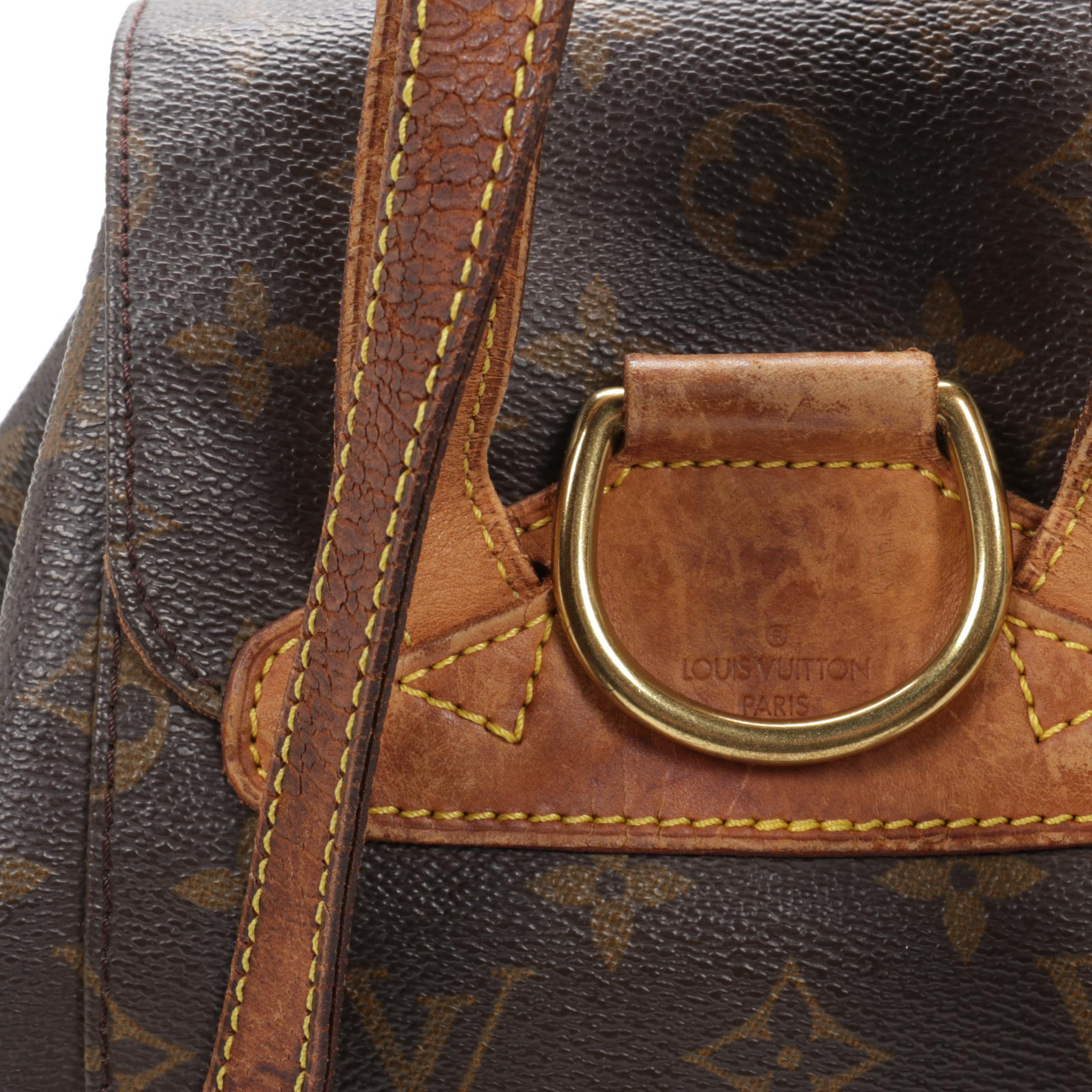Louis Vuitton Montsouris Backpack in Monogram Canvas and Vachetta Leather