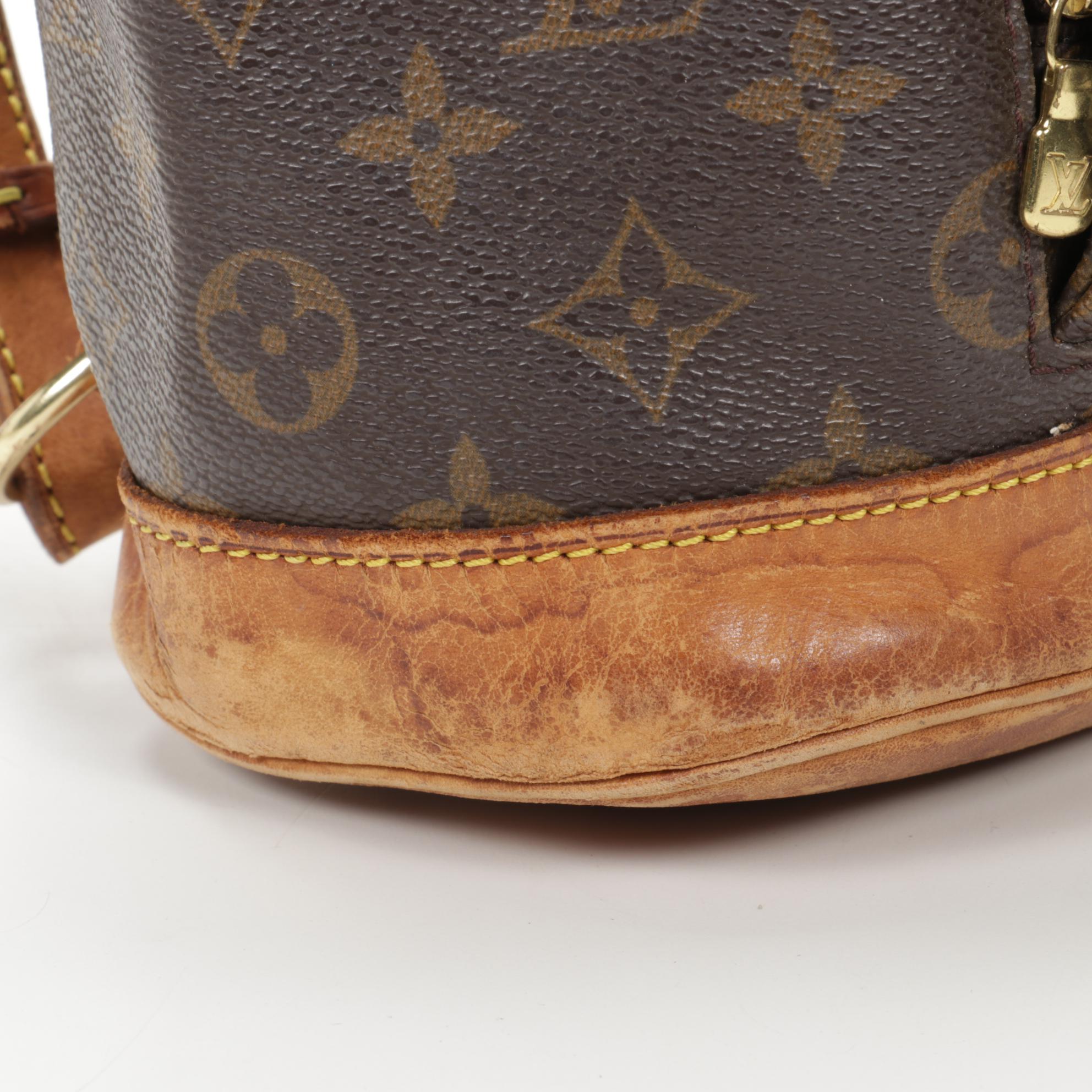 Louis Vuitton Montsouris Backpack in Monogram Canvas and Vachetta Leather