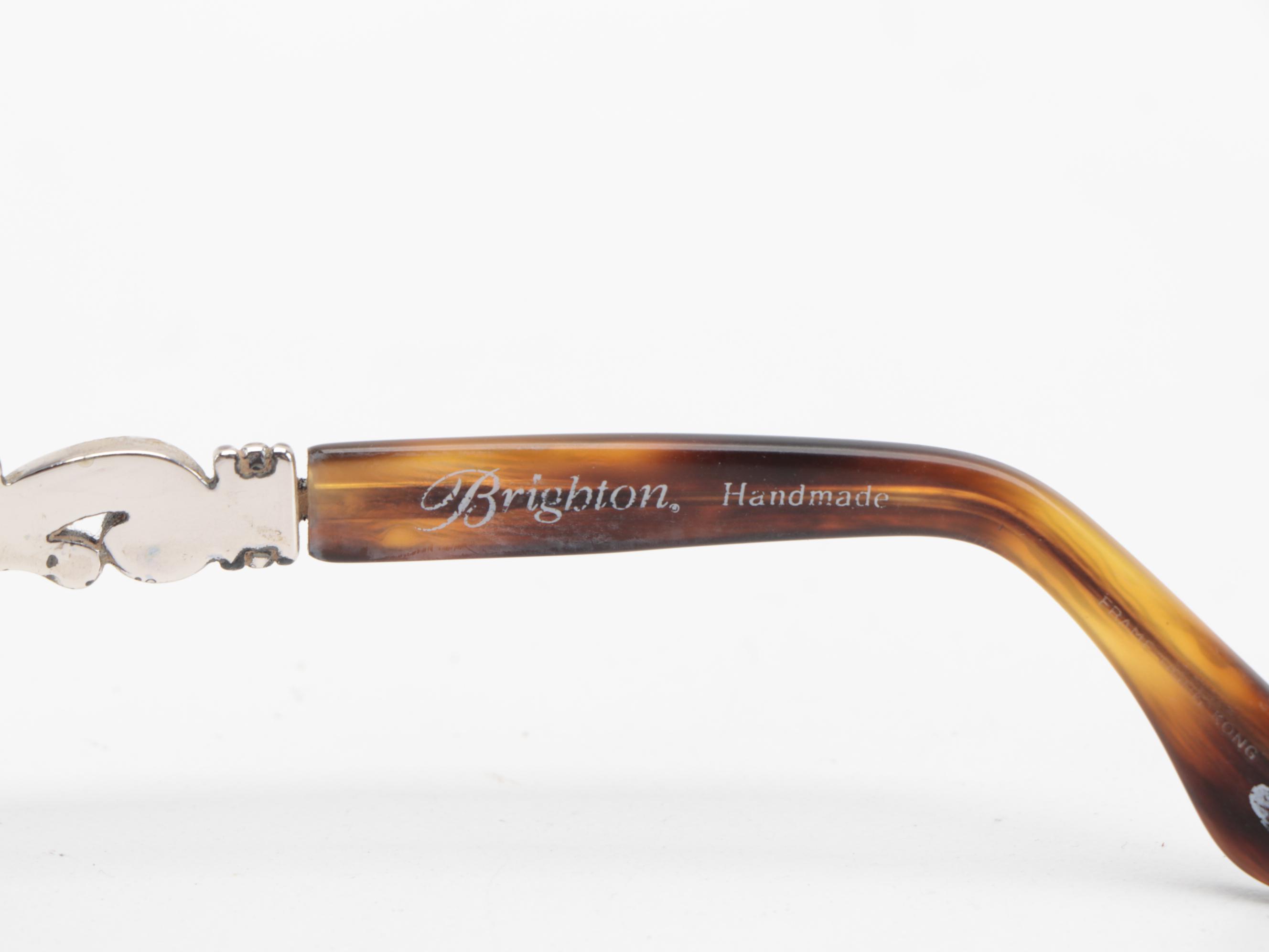 Brighton "Sound of Music" Oval Tortoise Sunglasses