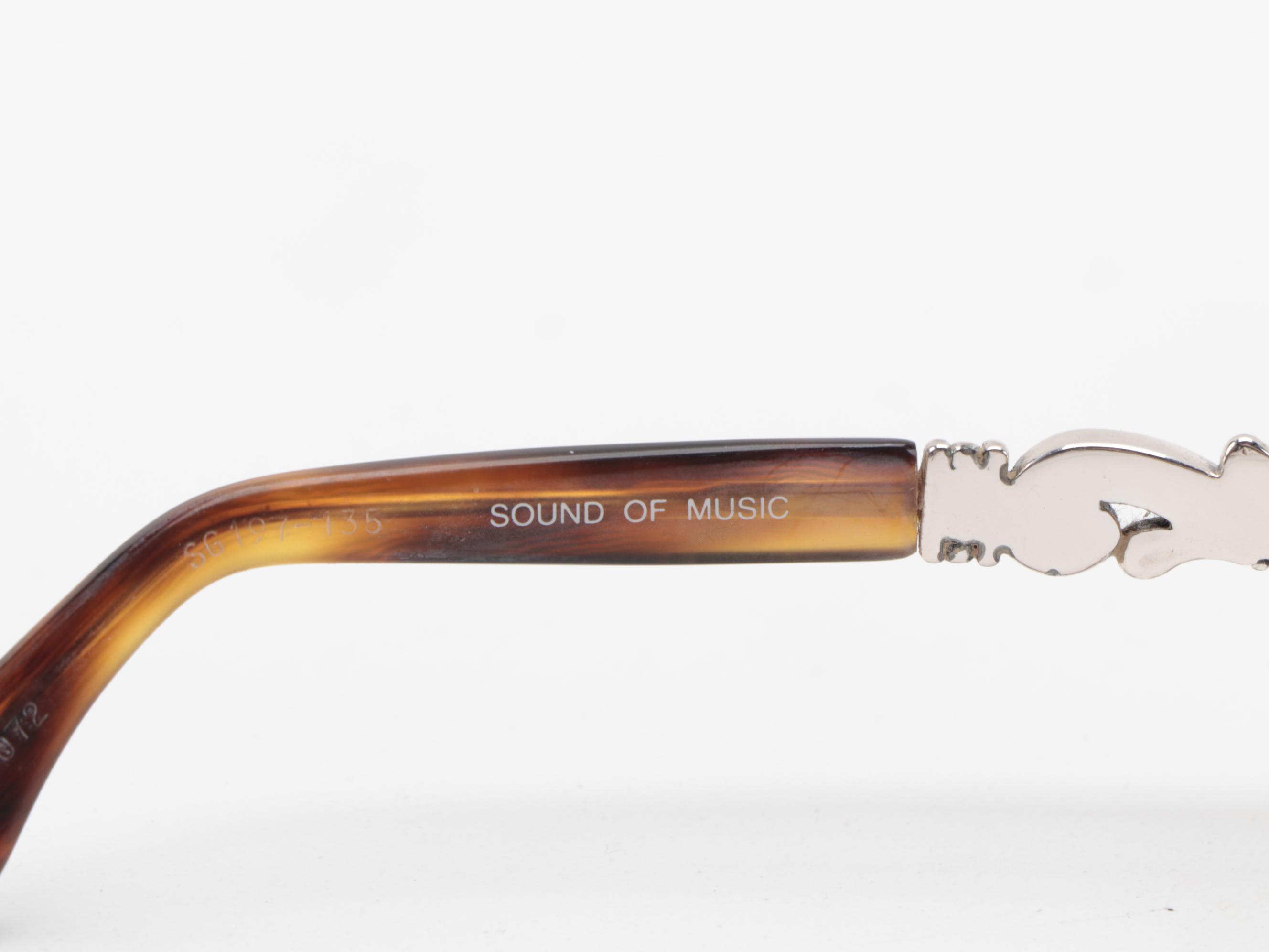 Brighton "Sound of Music" Oval Tortoise Sunglasses