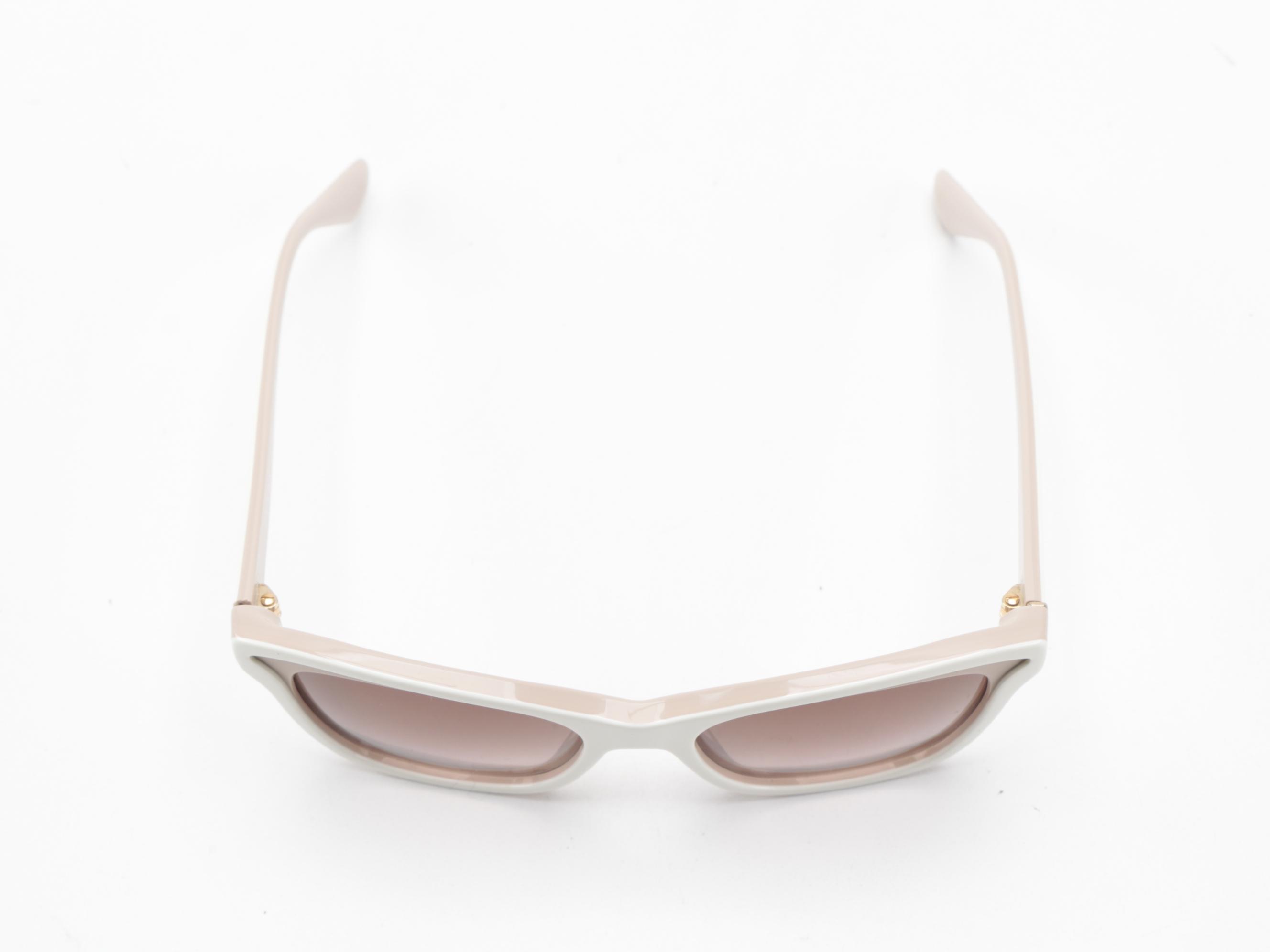 Prada SPR 16P Contrast Cat Eye Sunglasses