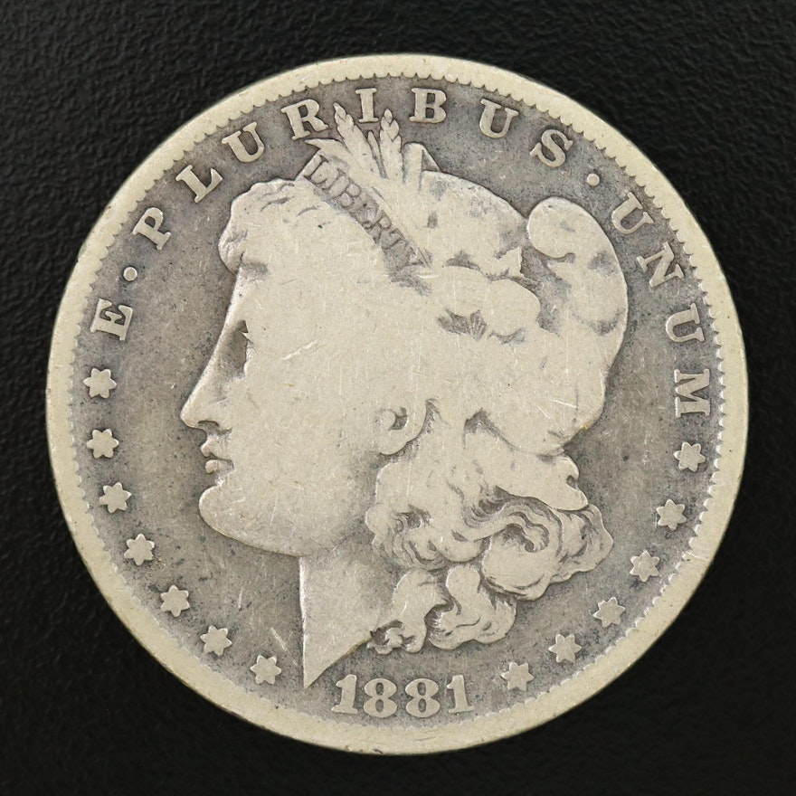1881-O Morgan Silver Dollar