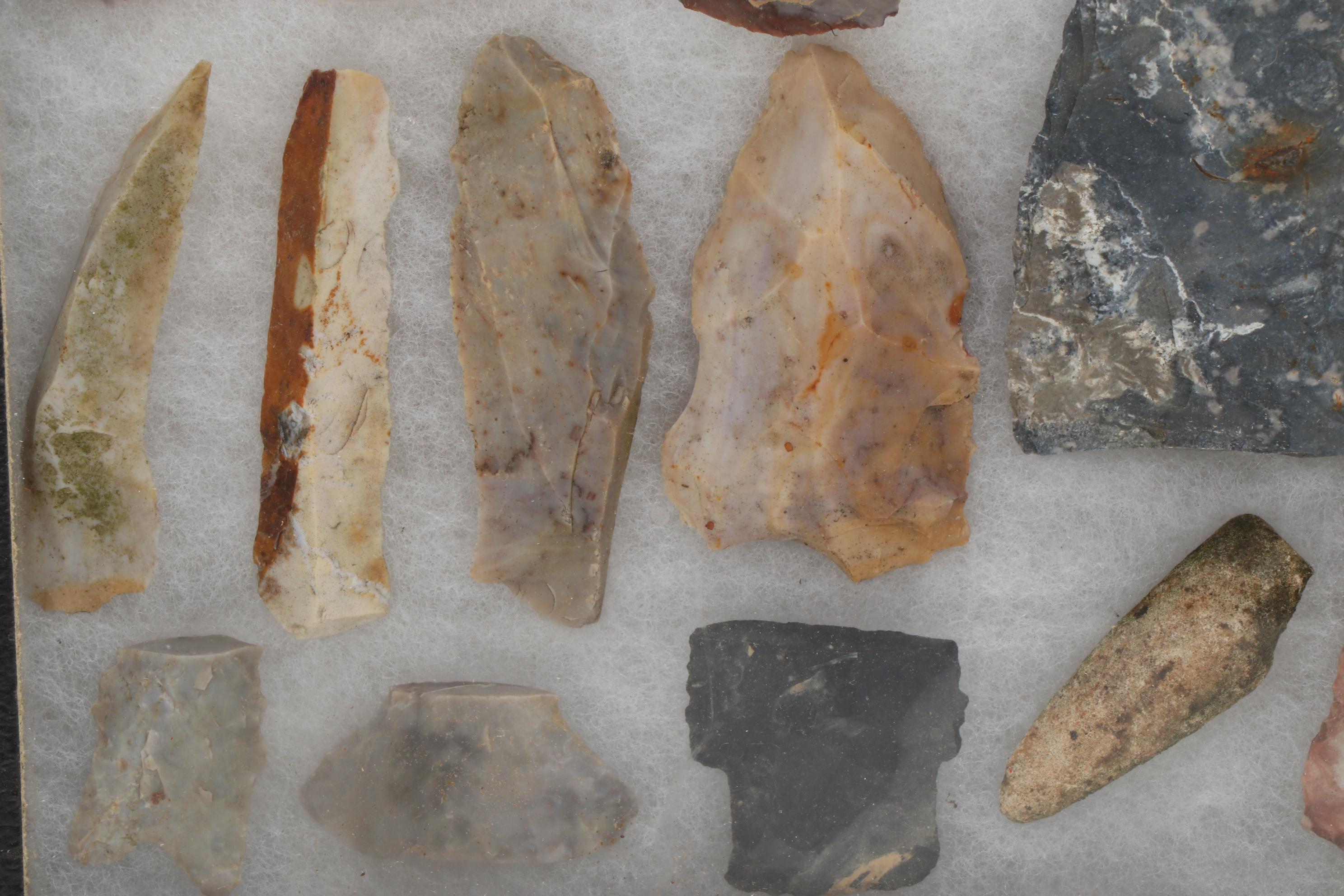 Knapped Stone Projectile Points and Other Artifacts