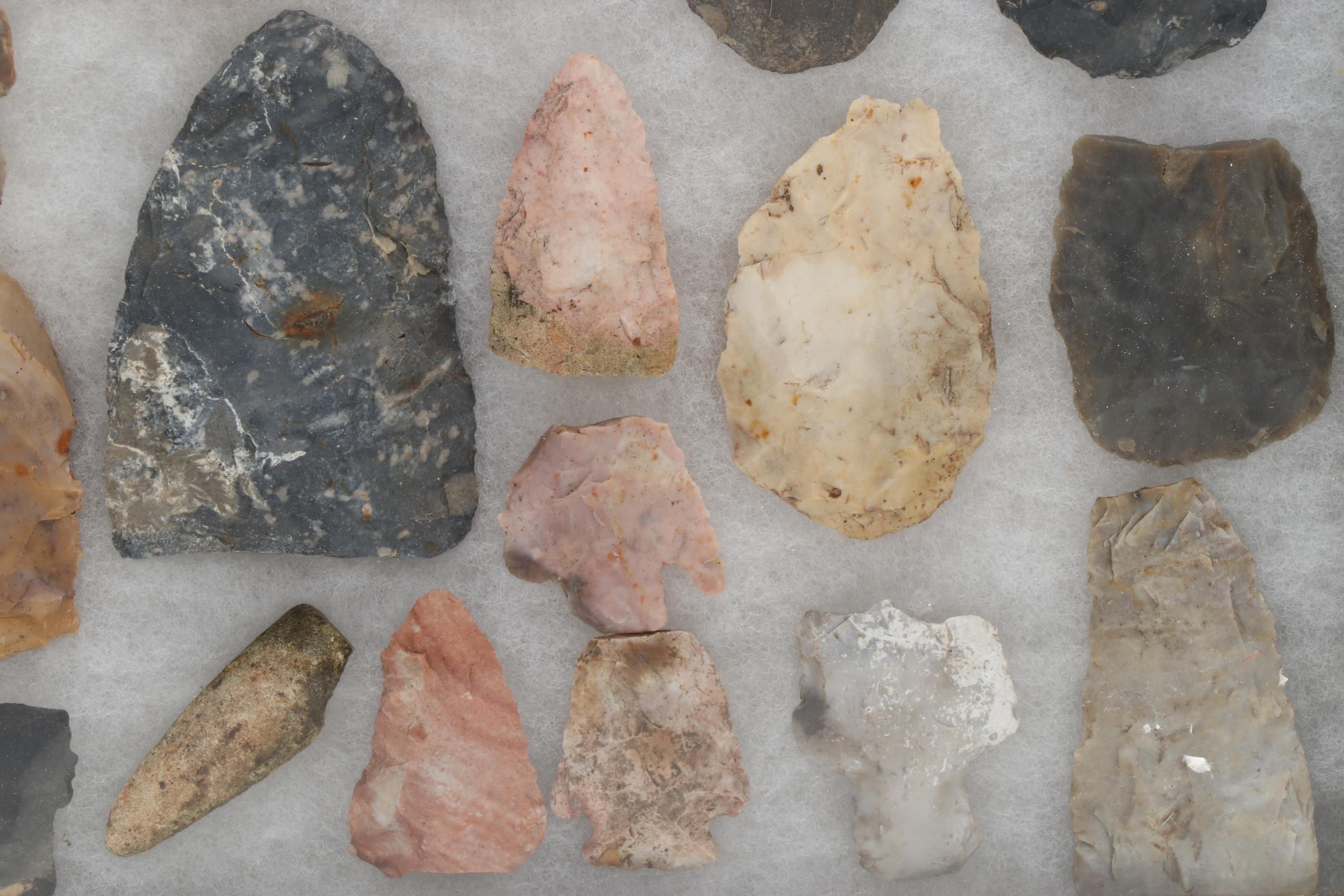Knapped Stone Projectile Points and Other Artifacts