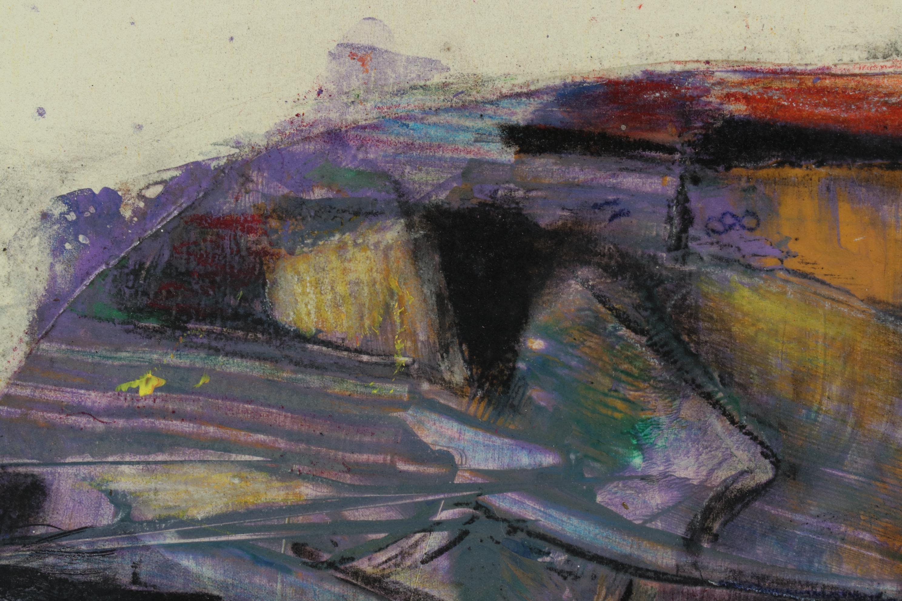 Janice Schuler Mixed Media Painting "...Let All Who Breathe Partake..."