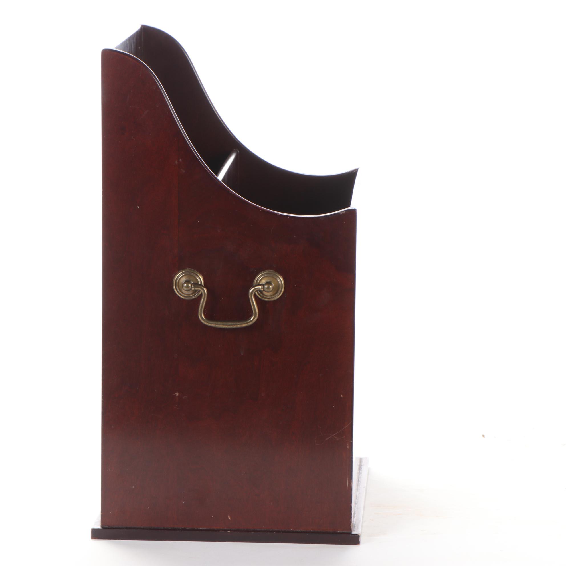 The Bombay Company Wooden Document Holder