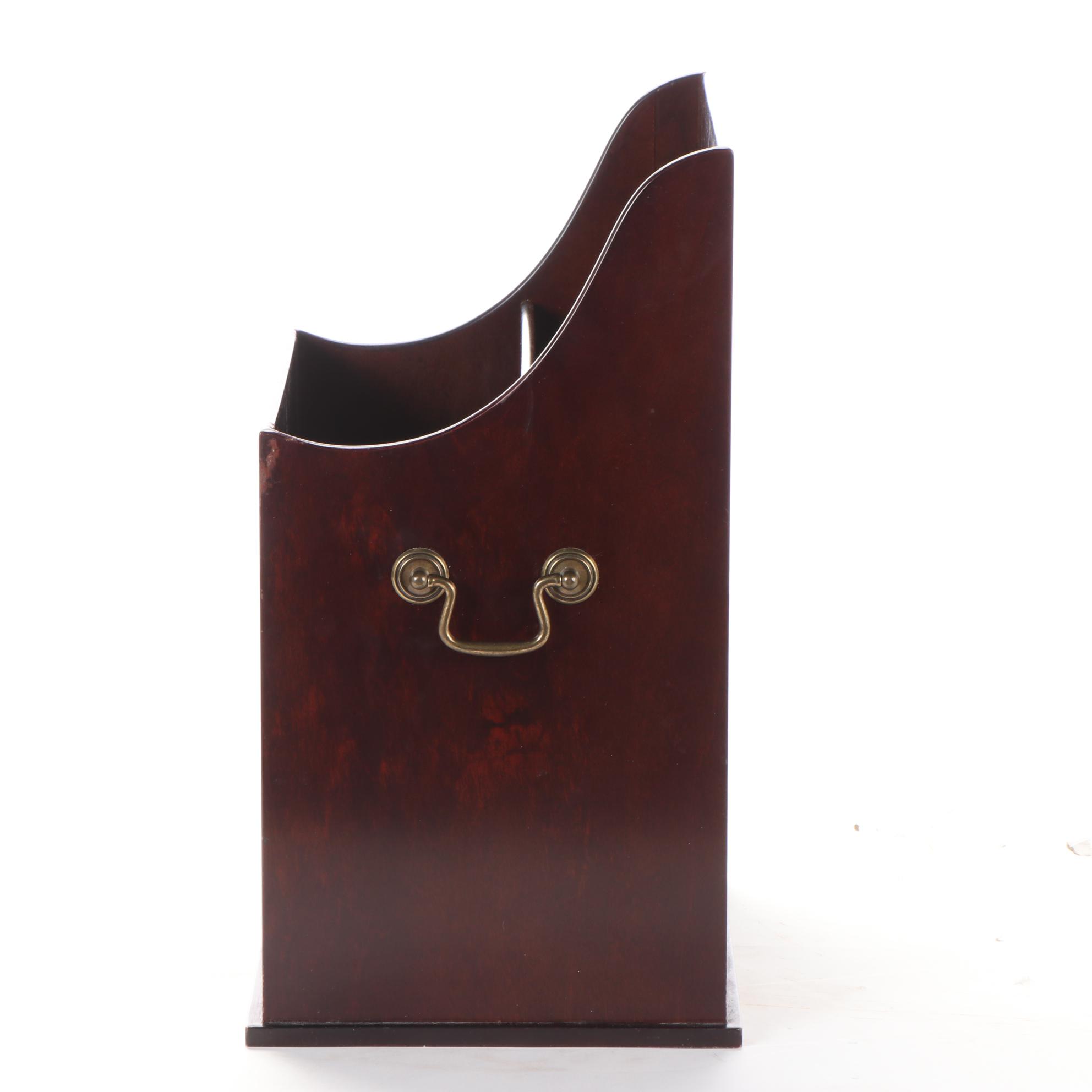 The Bombay Company Wooden Document Holder