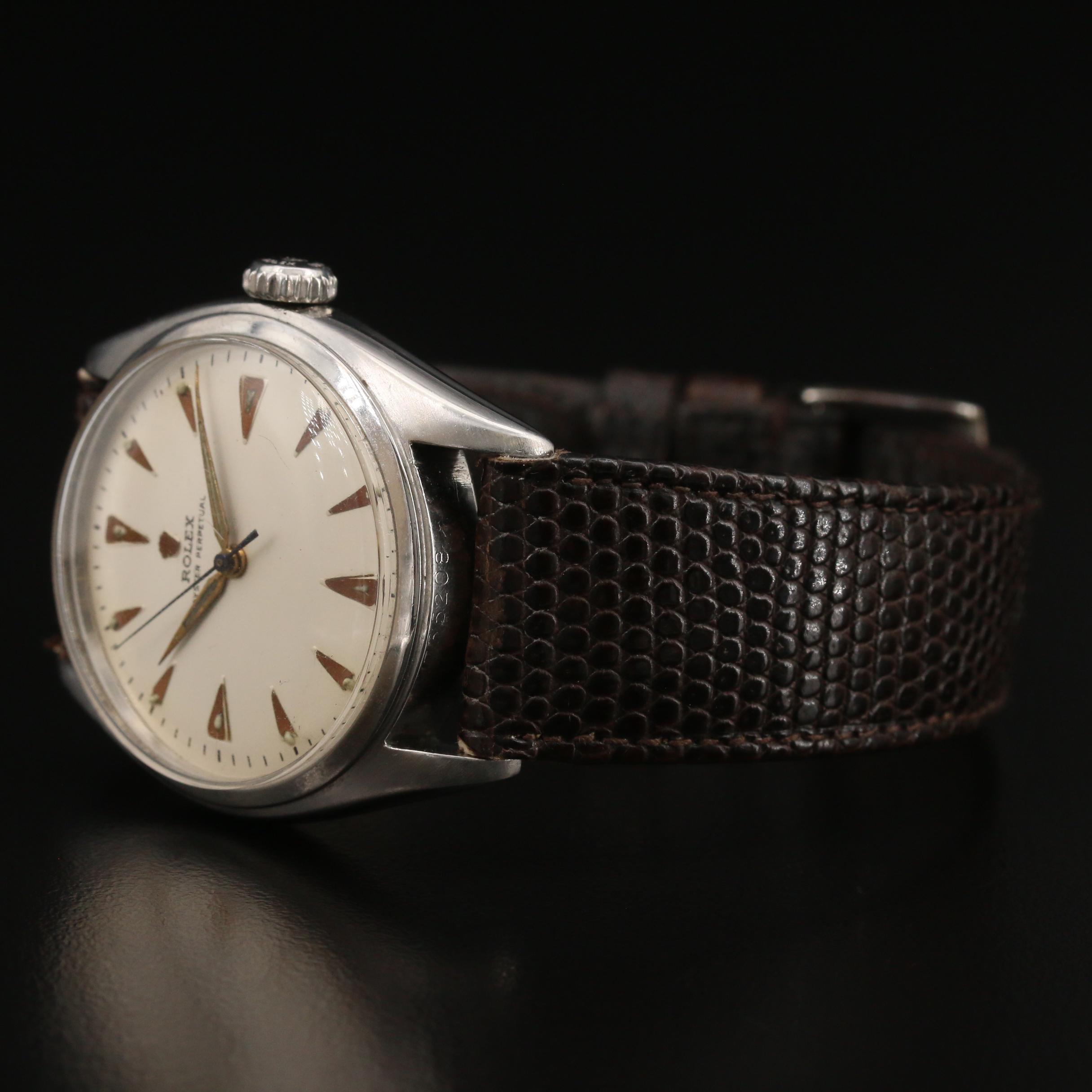 Vintage Rolex Oyster Perpetual Stainless Steel Watch