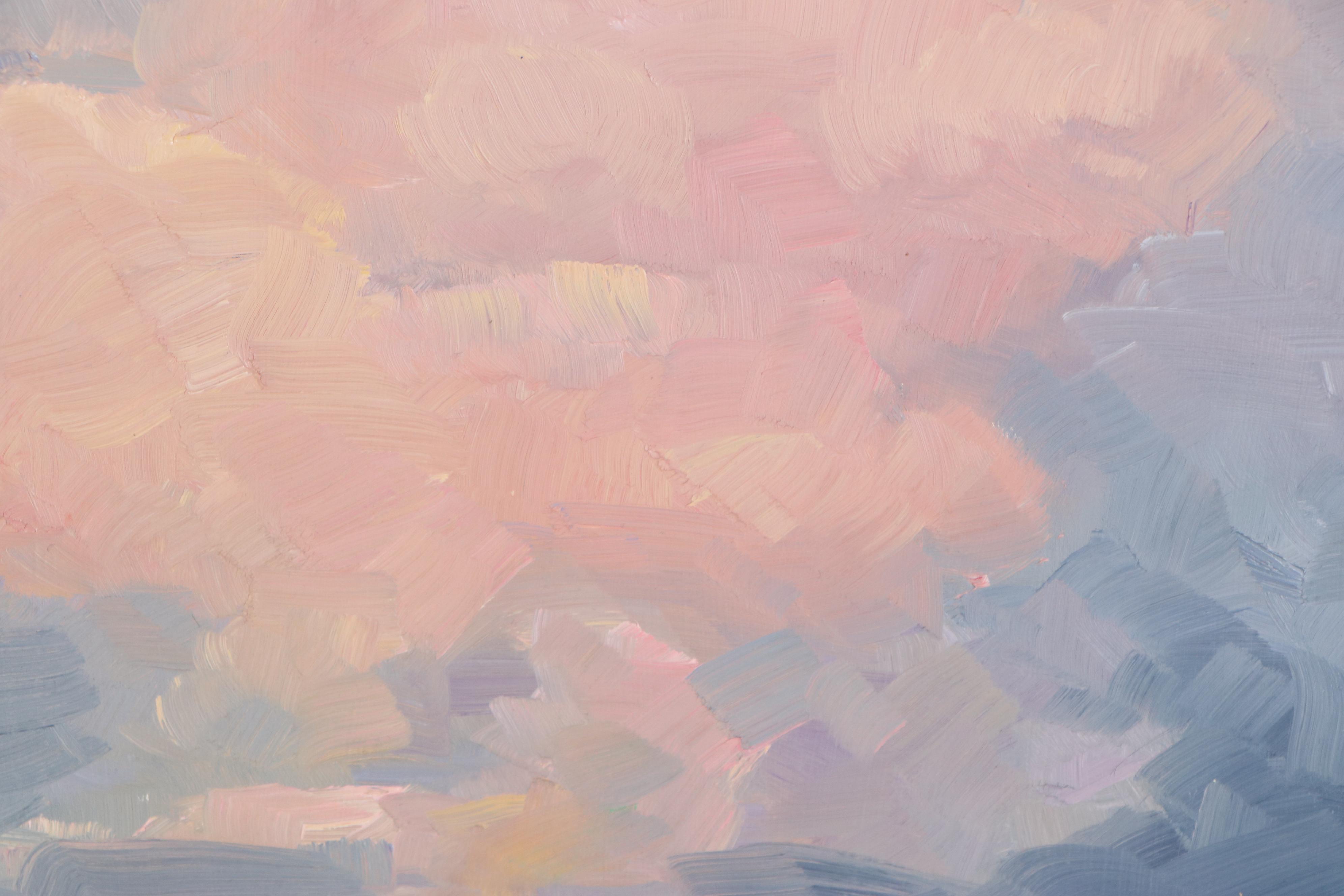 Stephen Hedgepeth Oil Painting "Ocean Clouds," 2020