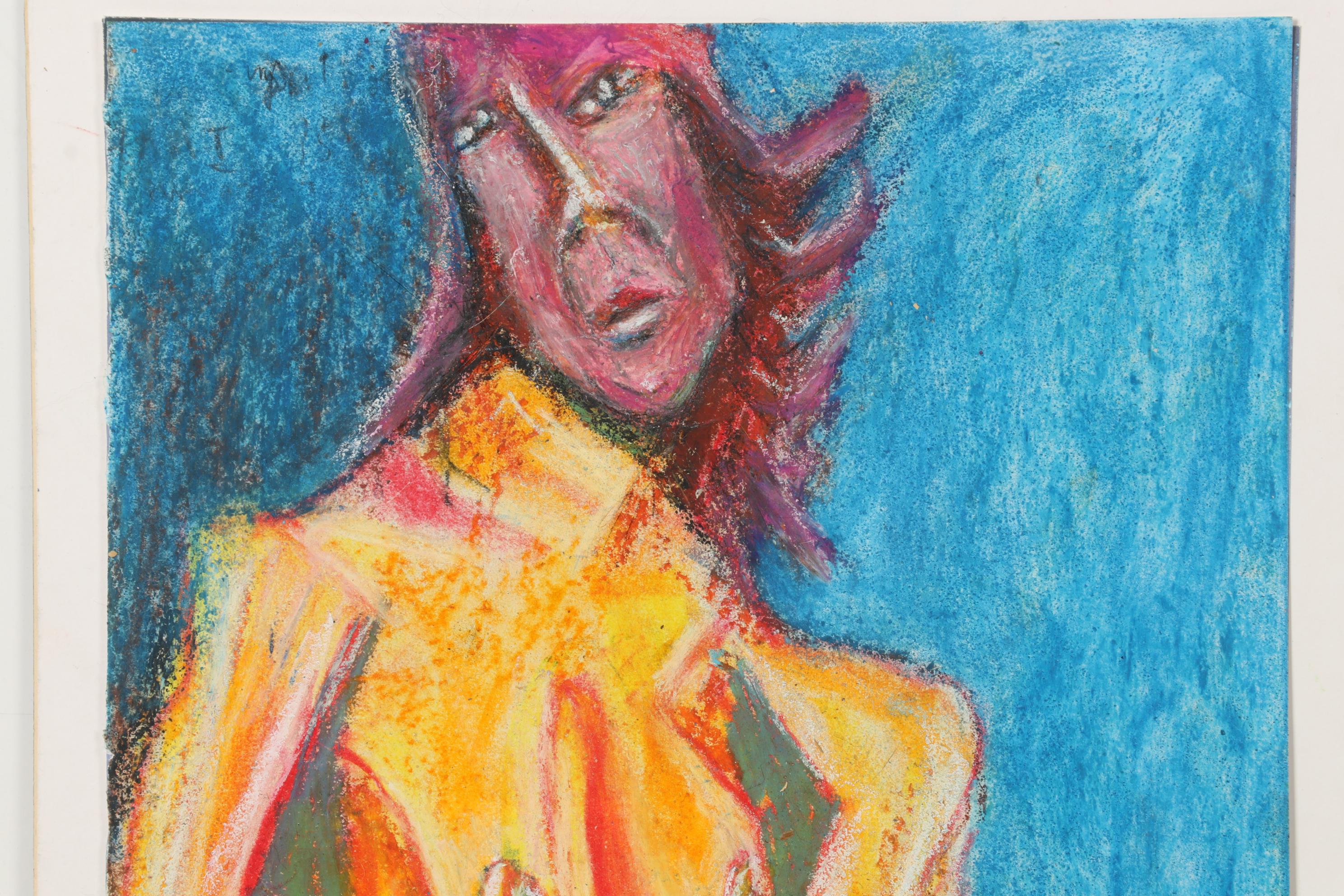 Janice Schuler Pastel Drawing "Brielle," 2011