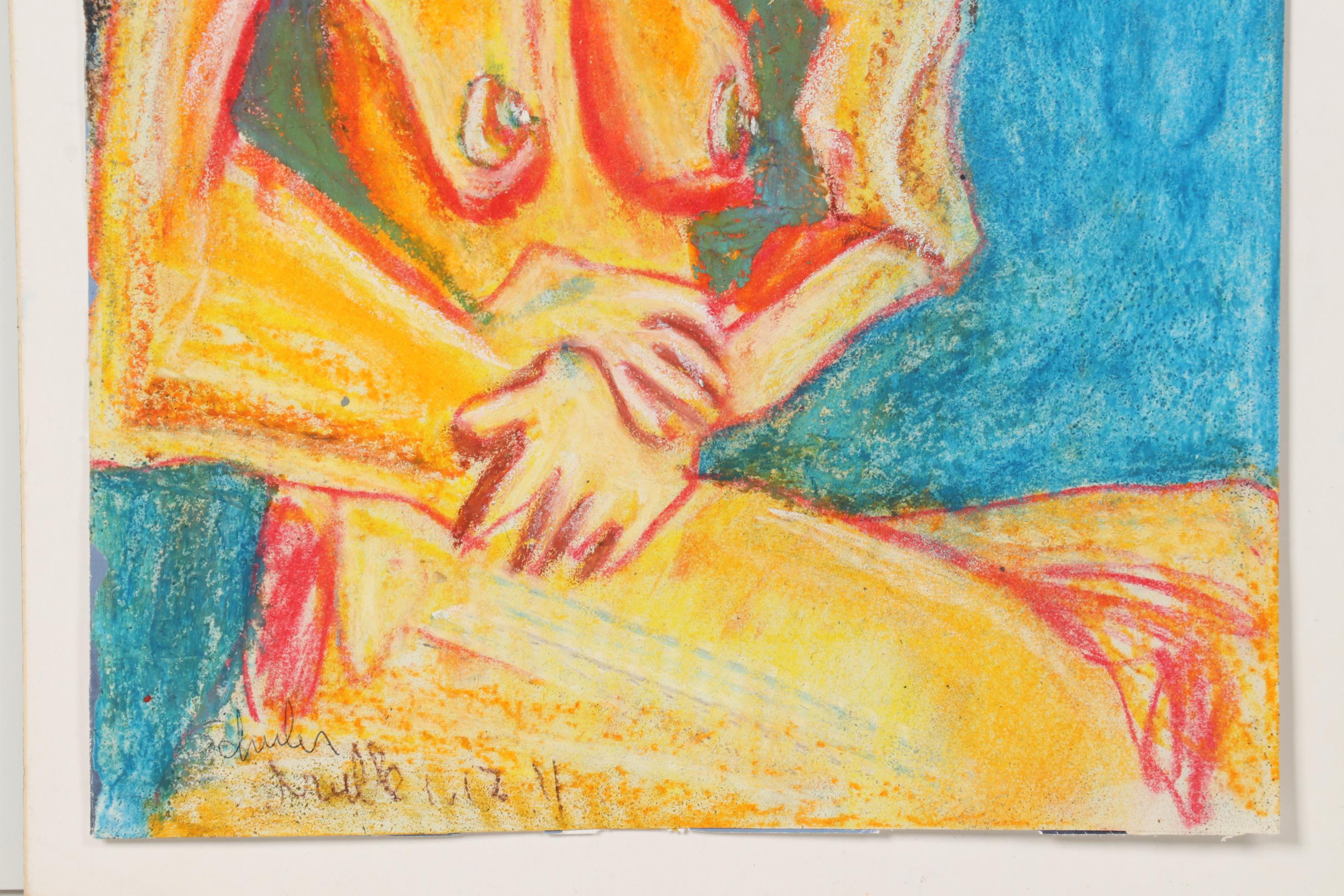 Janice Schuler Pastel Drawing "Brielle," 2011