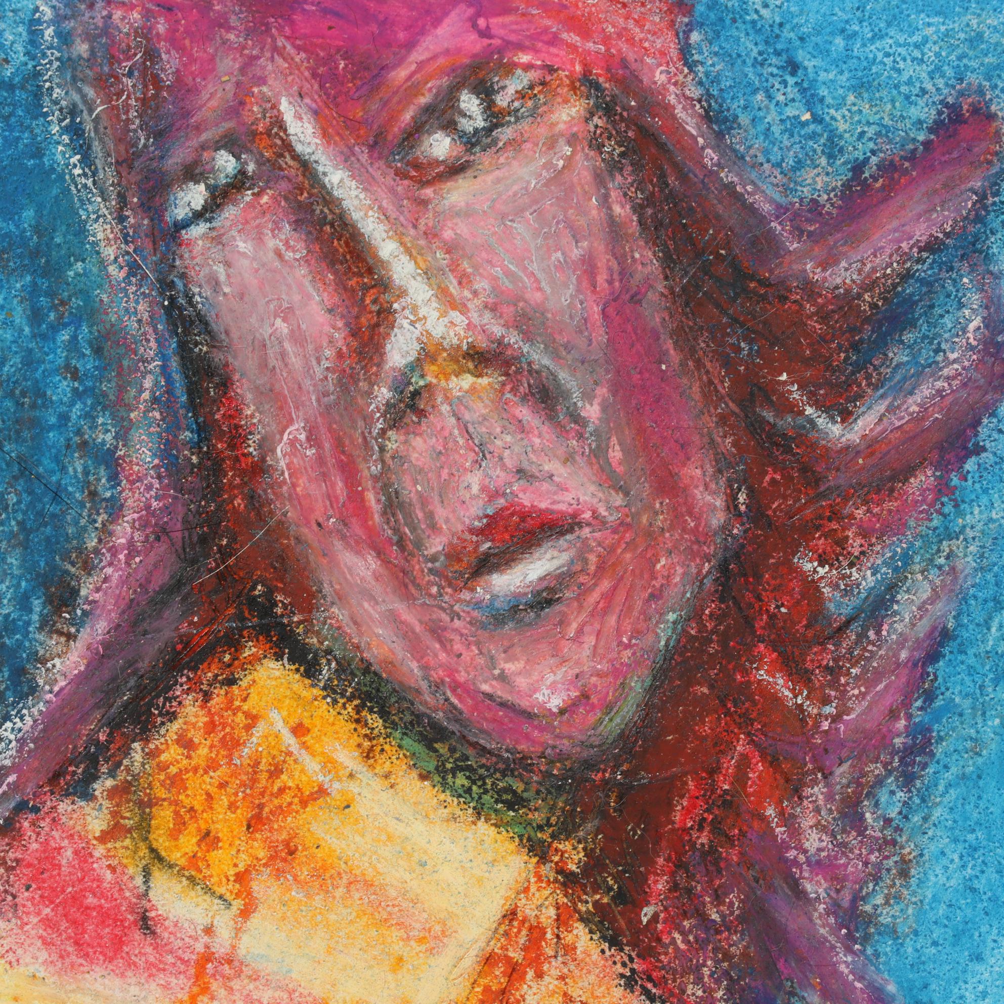 Janice Schuler Pastel Drawing "Brielle," 2011