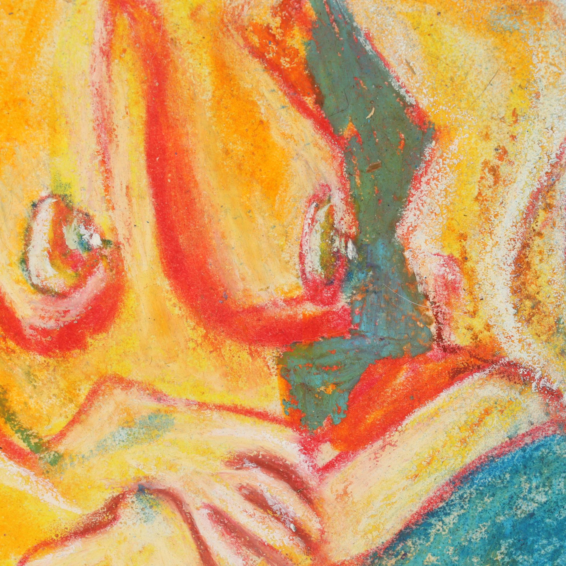 Janice Schuler Pastel Drawing "Brielle," 2011