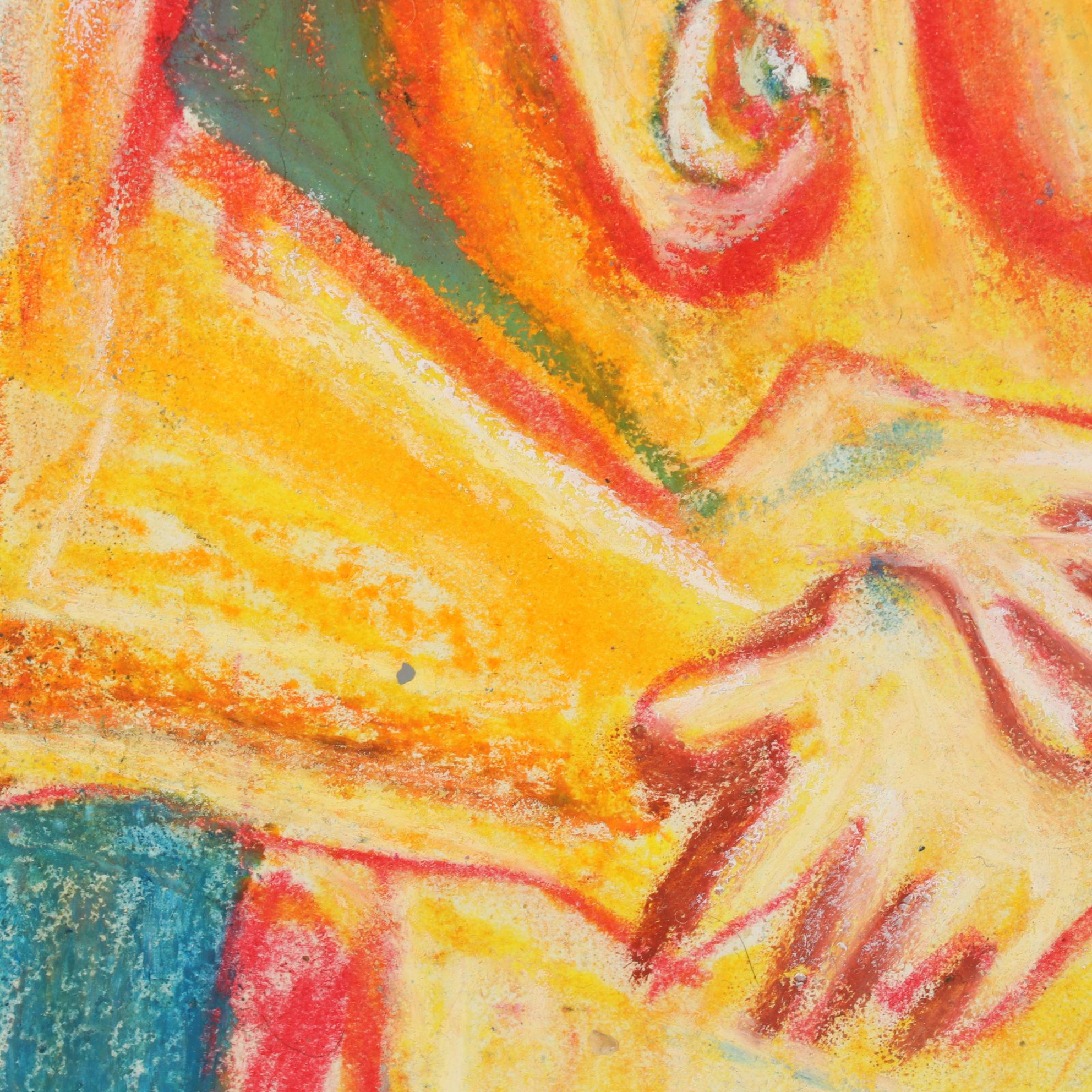 Janice Schuler Pastel Drawing "Brielle," 2011