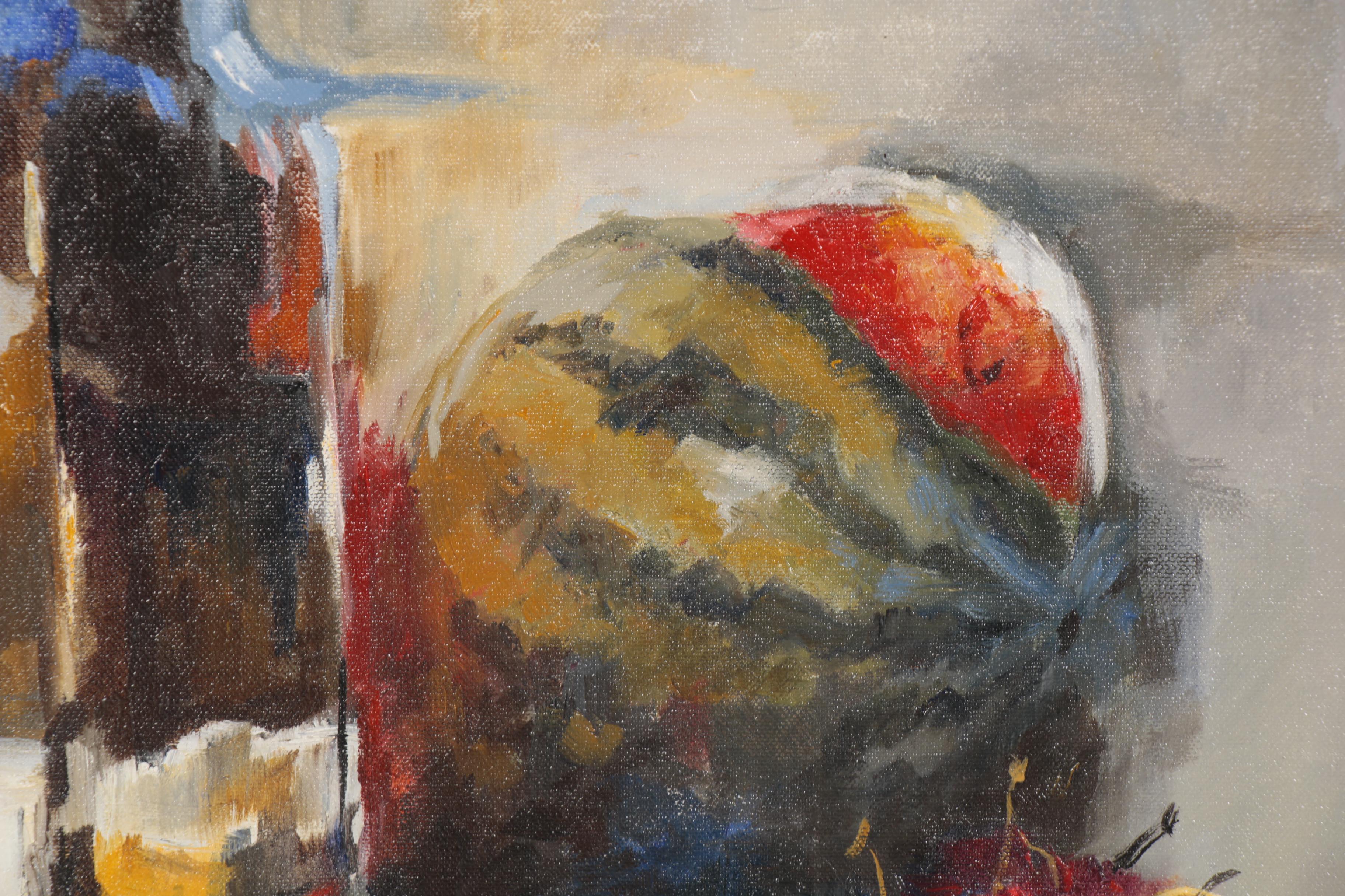 Nataliya Shlomenko Oil Painting "Watermelon Wine"