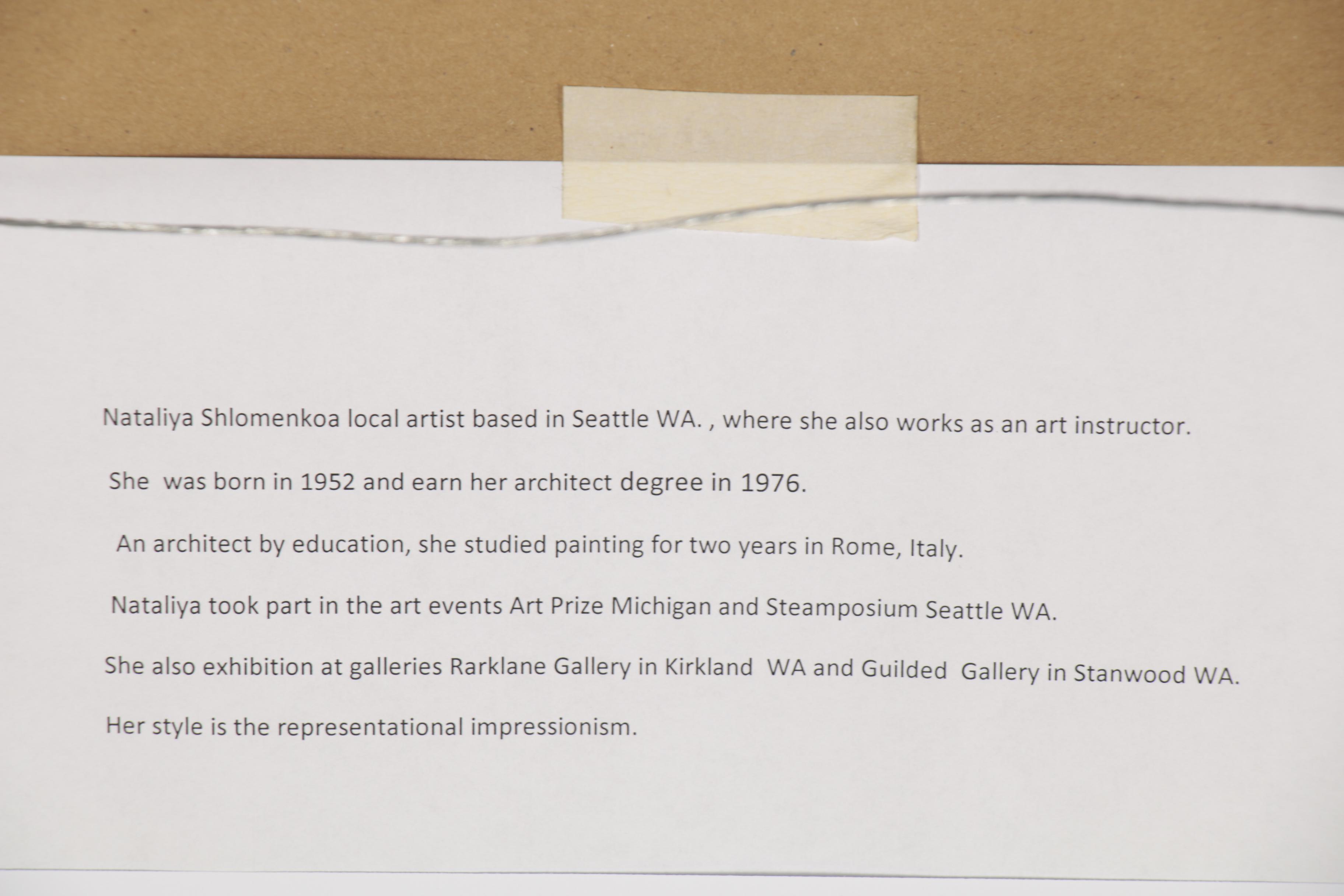 Nataliya Shlomenko Oil Painting "Watermelon Wine"