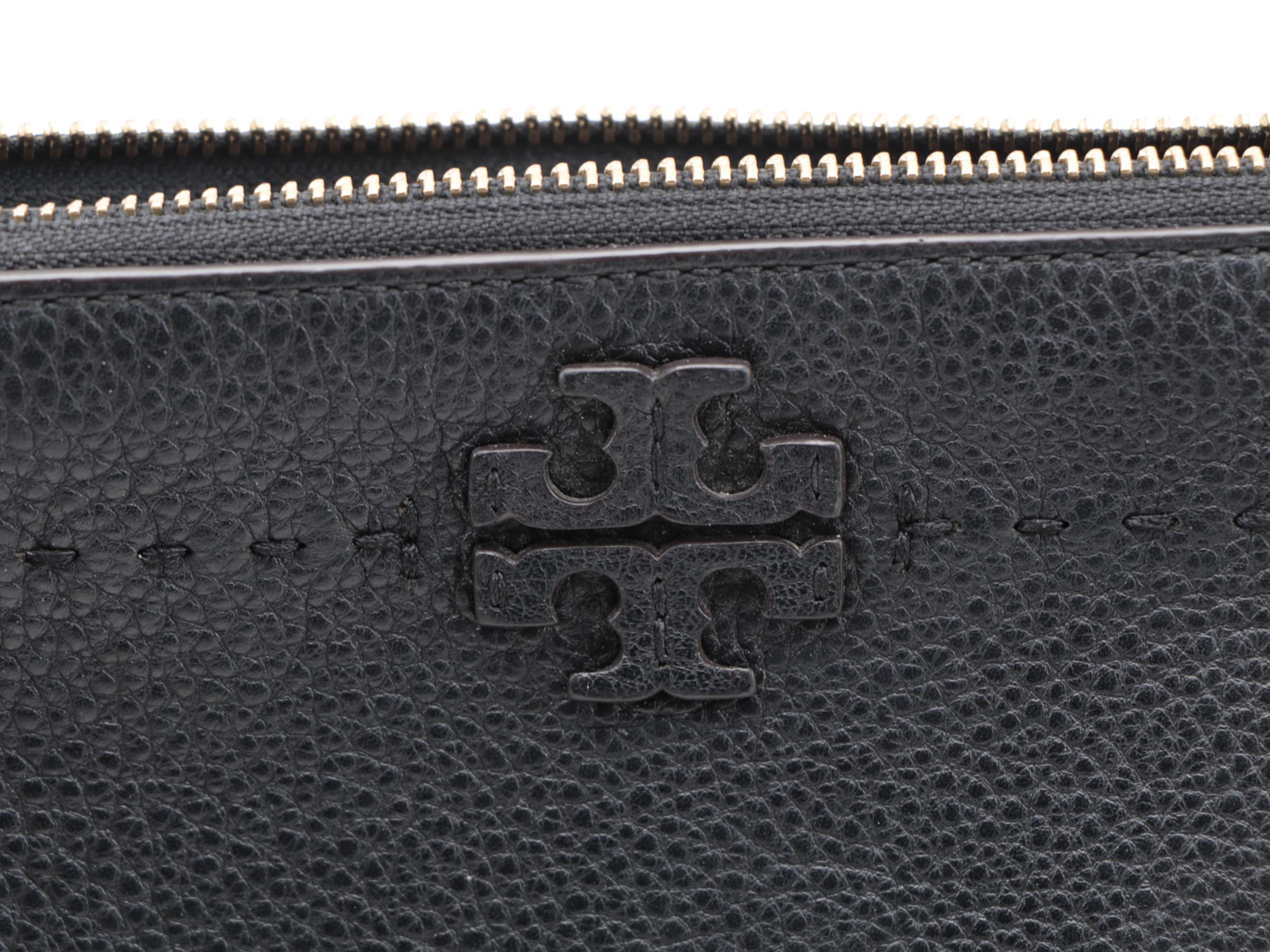 Tory Burch Black Leather Crossbody and Michael Kors Red Saddle Bag