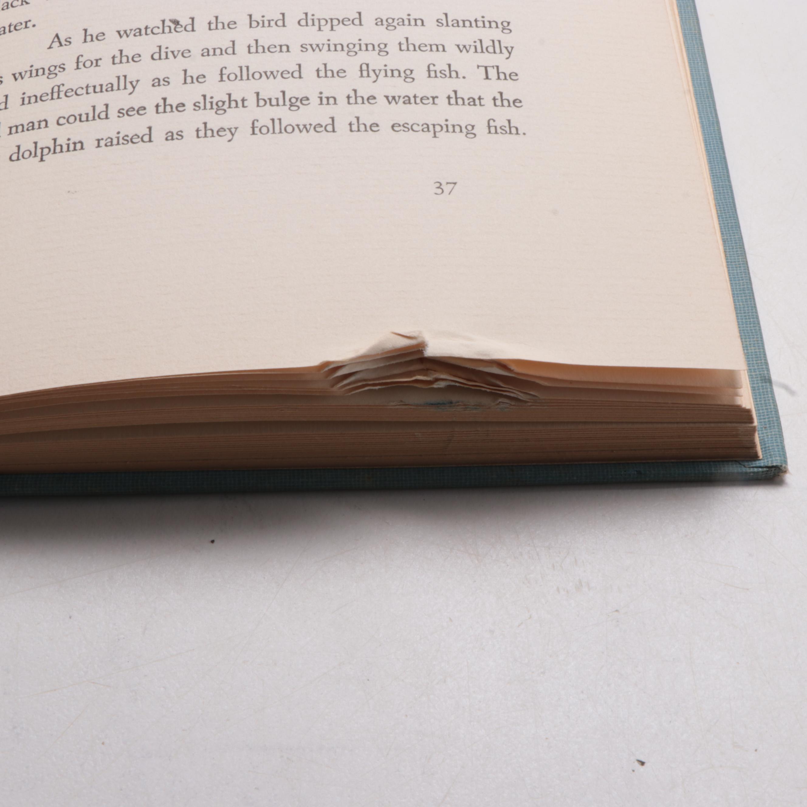 First Edition "The Old Man and the Sea" by Ernest Hemingway, 1952