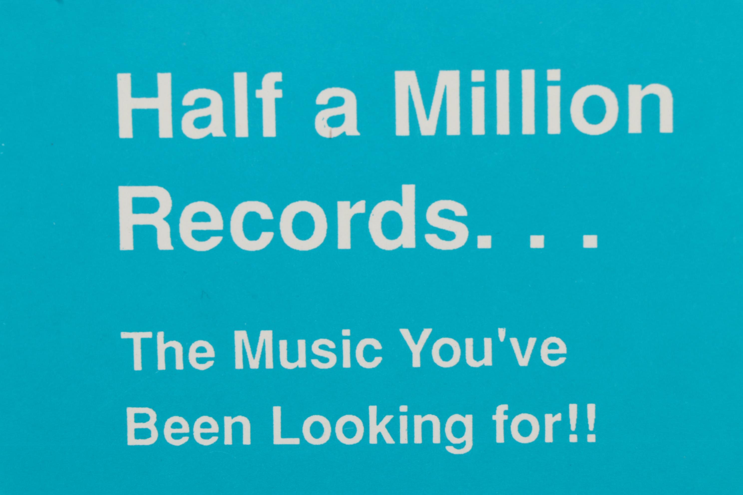 Bruce Springsteen Commemorative Pittsburgh Record Fair Poster