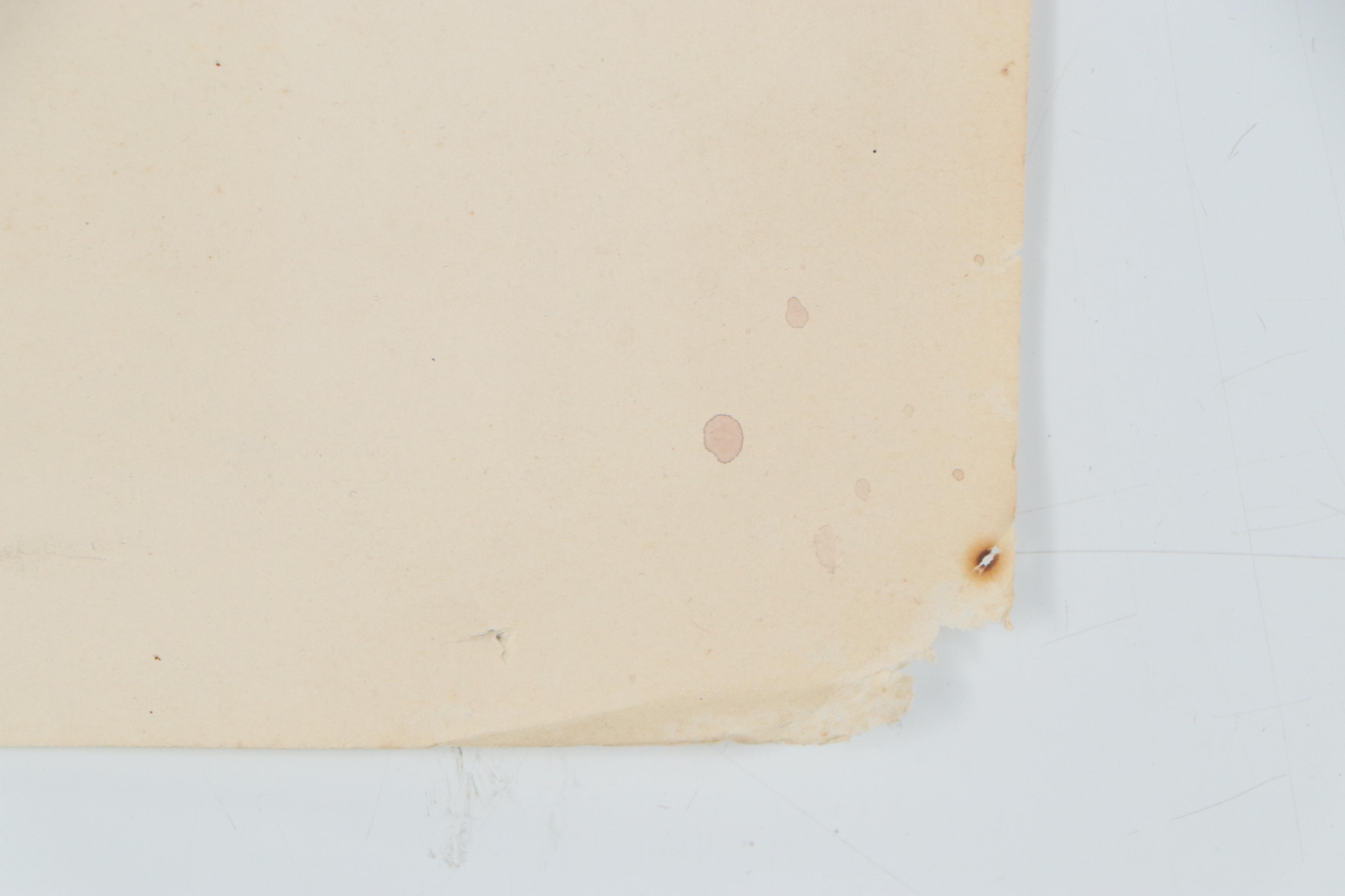 Helena K. Beacham Watercolor Painting of Sheep, Late 20th Century