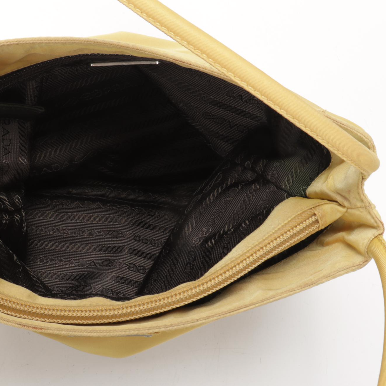 Prada Tote in Yellow Tessuto Nylon