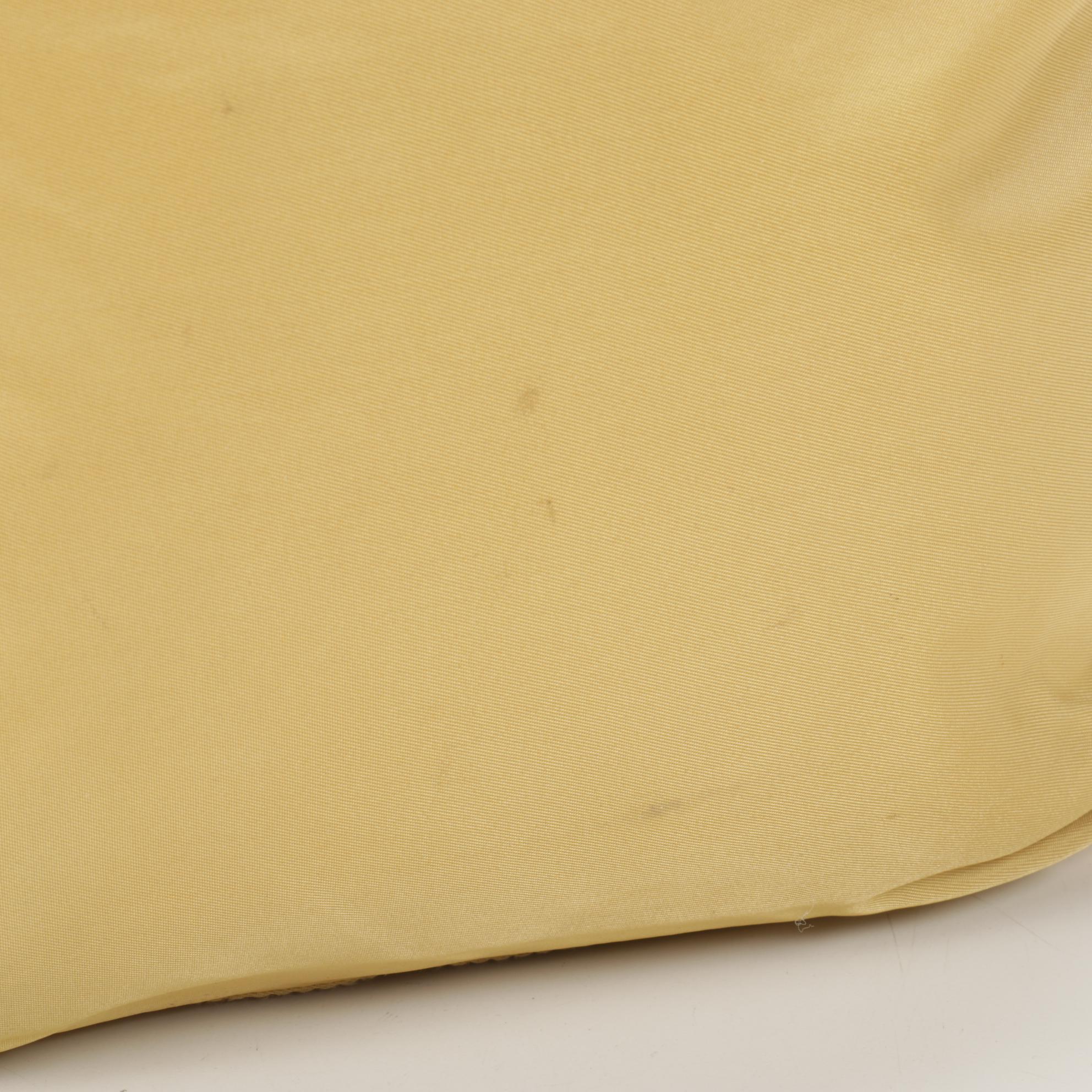 Prada Tote in Yellow Tessuto Nylon