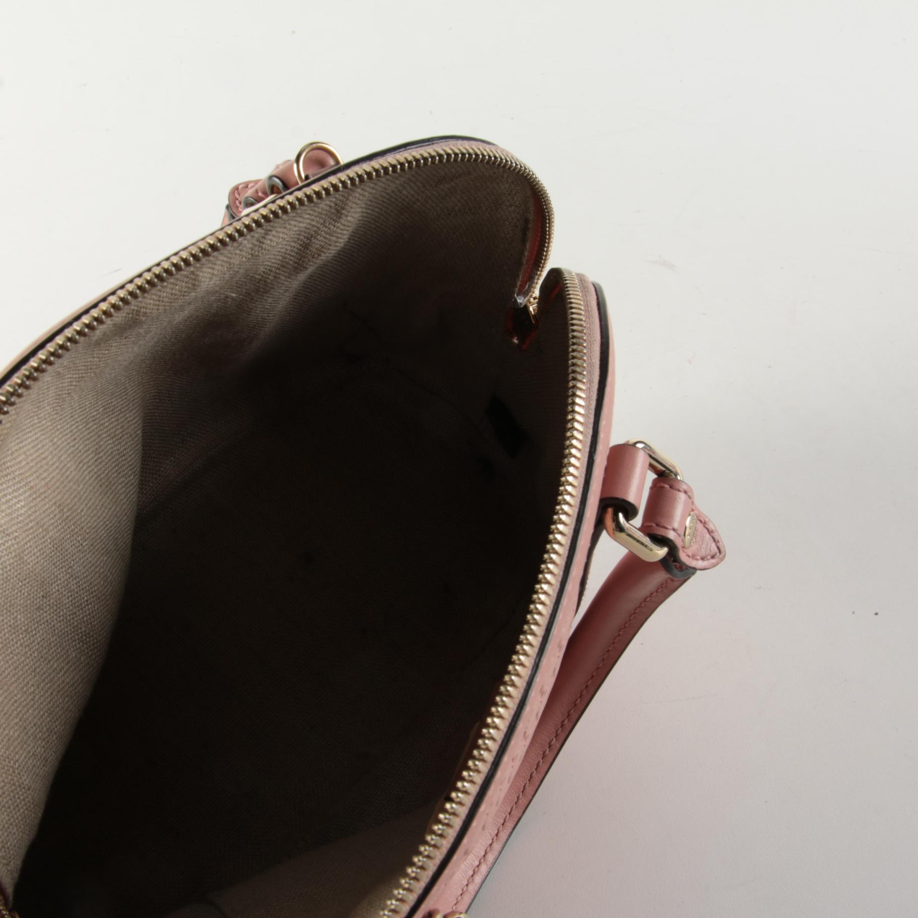 Gucci GG Microguccissima Mini Dome Satchel in Blush Leather